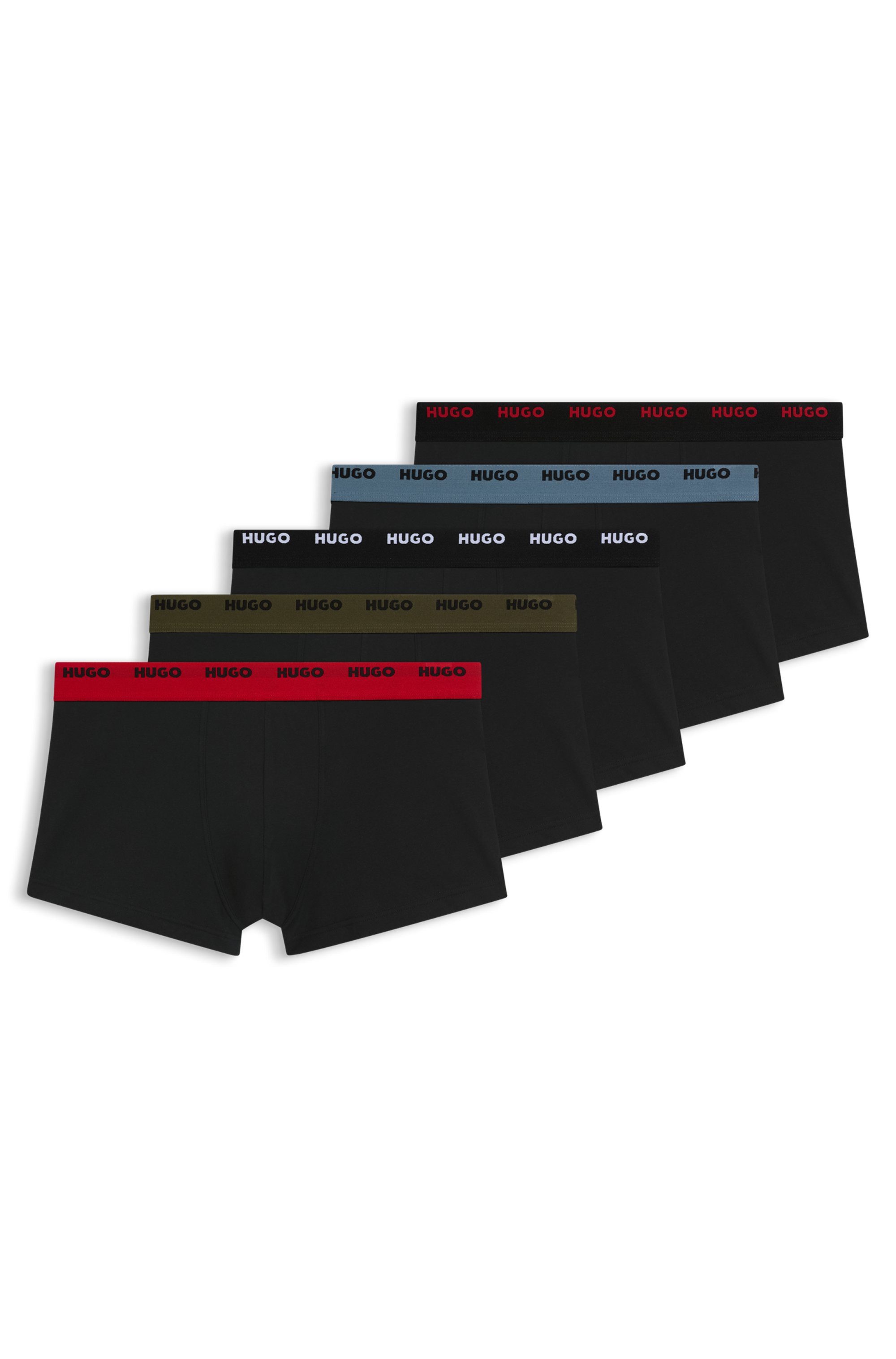 HUGO Trunk FIVE PACK (Packung, 5-St., 5er-Pack) mit HUGO Schriftzug