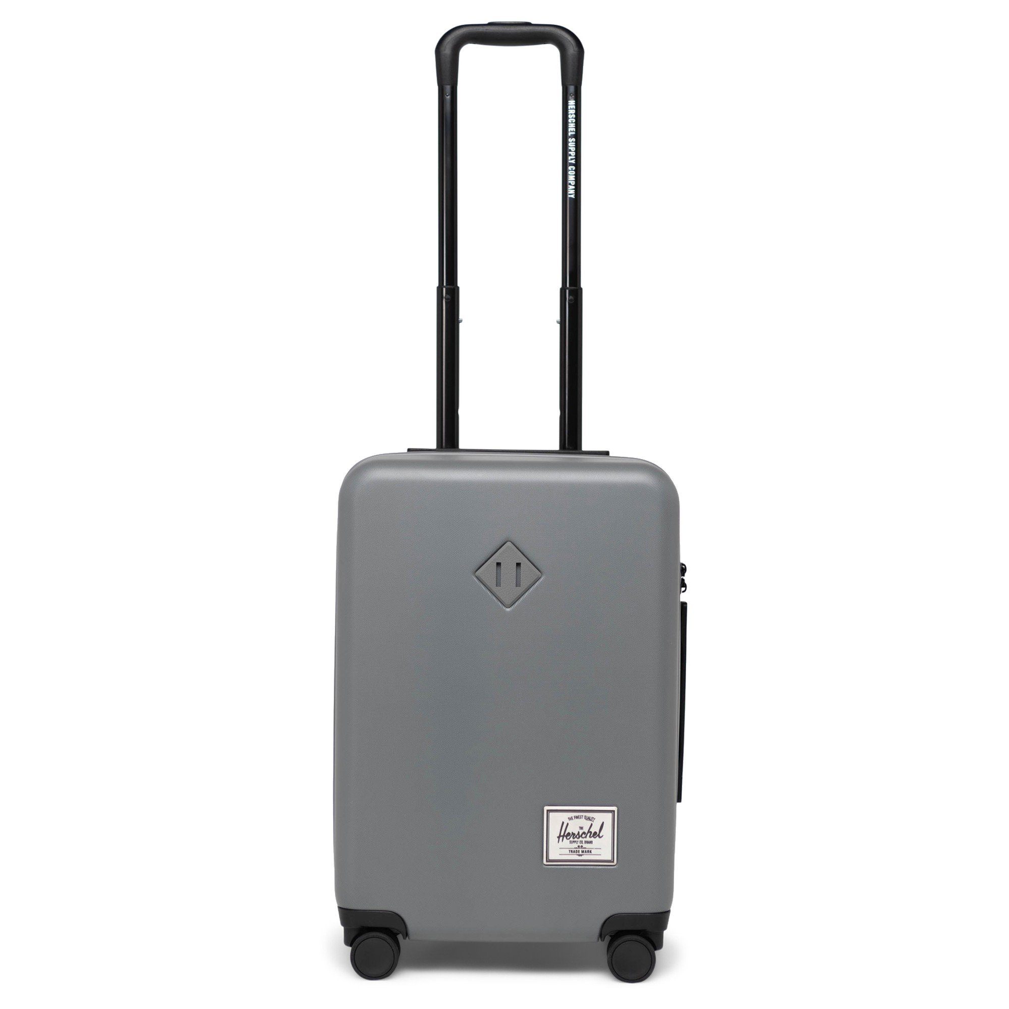 Herschel Handgepäck-Trolley Heritage Hardshell - 4-Rollen-Kabinentrolley 55 cm, 4 Rollen Rollen gargoyle