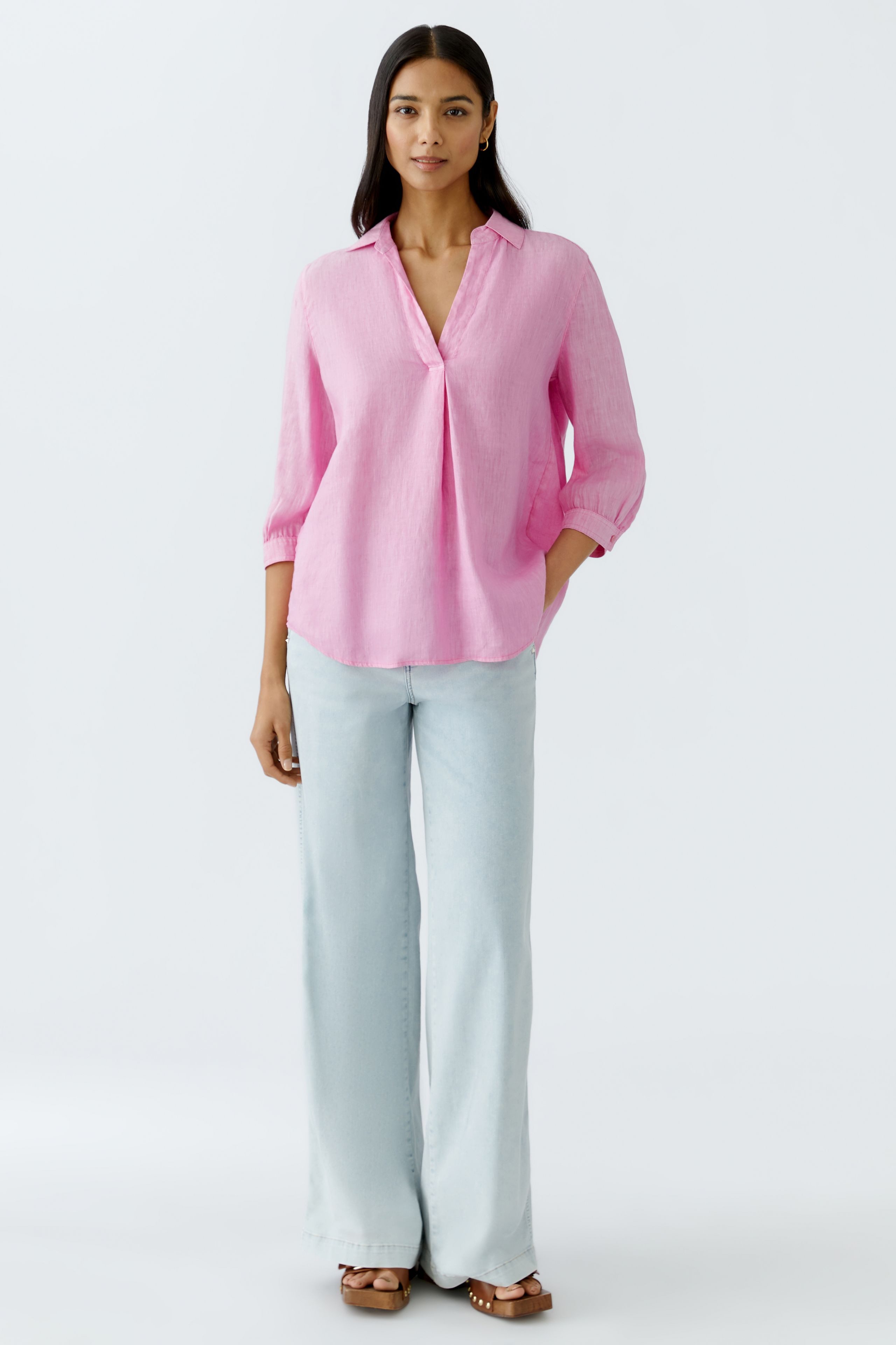 Oui Tunika Oui Tunika Leinen (1-tlg)