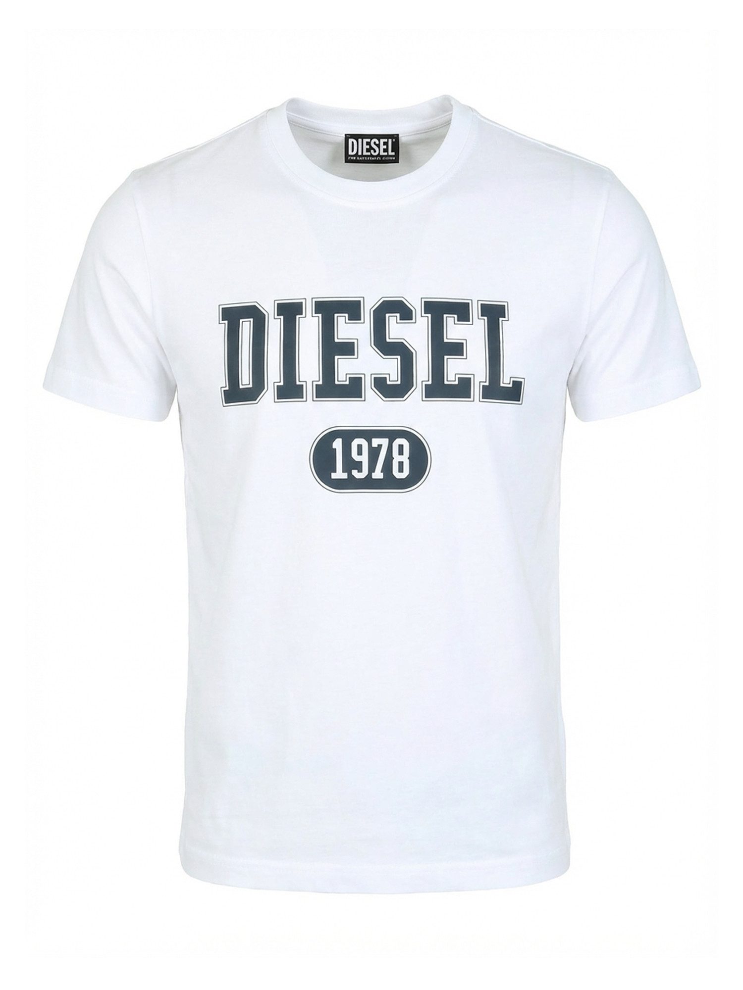 Diesel Rundhalsshirt Slim Fit Logo Shirt - T-DIEGOR 1-A günstig online kaufen