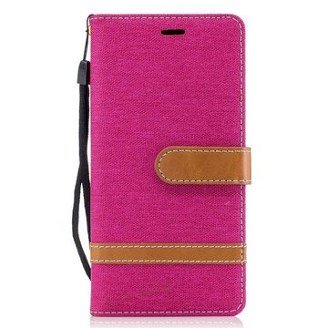 König Design Handyhülle Sony Xperia XA1, Sony Xperia XA1 Handyhülle Bookcover Rosa