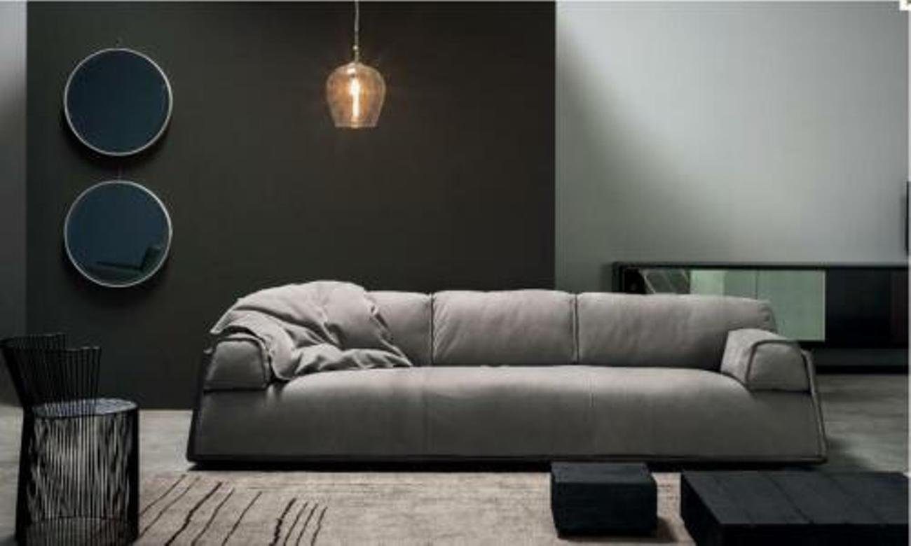 Europe Design Polster 3-Sitzer Sofa Möbel, Moderne Made JVmoebel in Dreisitzer Couch Grau