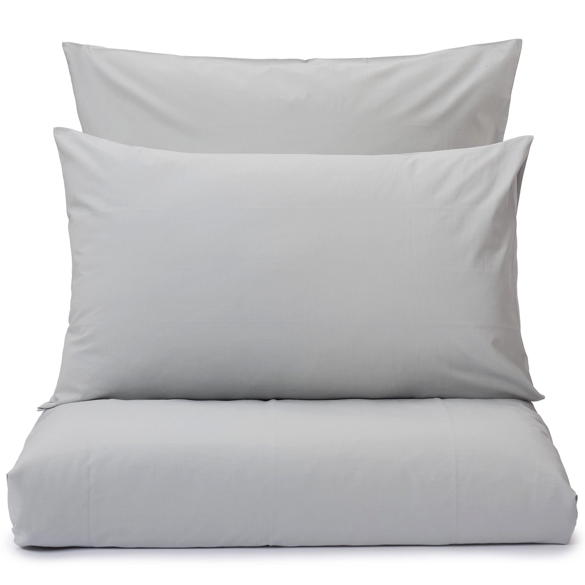 Urbanara Partnerbettwäsche Bettwäsche-Set Mata I 100% Baumwolle (gepeacht), Peach-Finish, 3 teilig, Samtig weiche Bettwäsche mit Reißverschluss