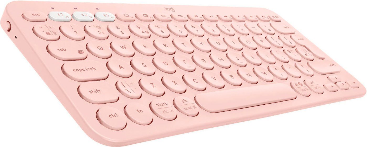 Rose Logitech Wireless-Tastatur MULTI-DEVICE K380