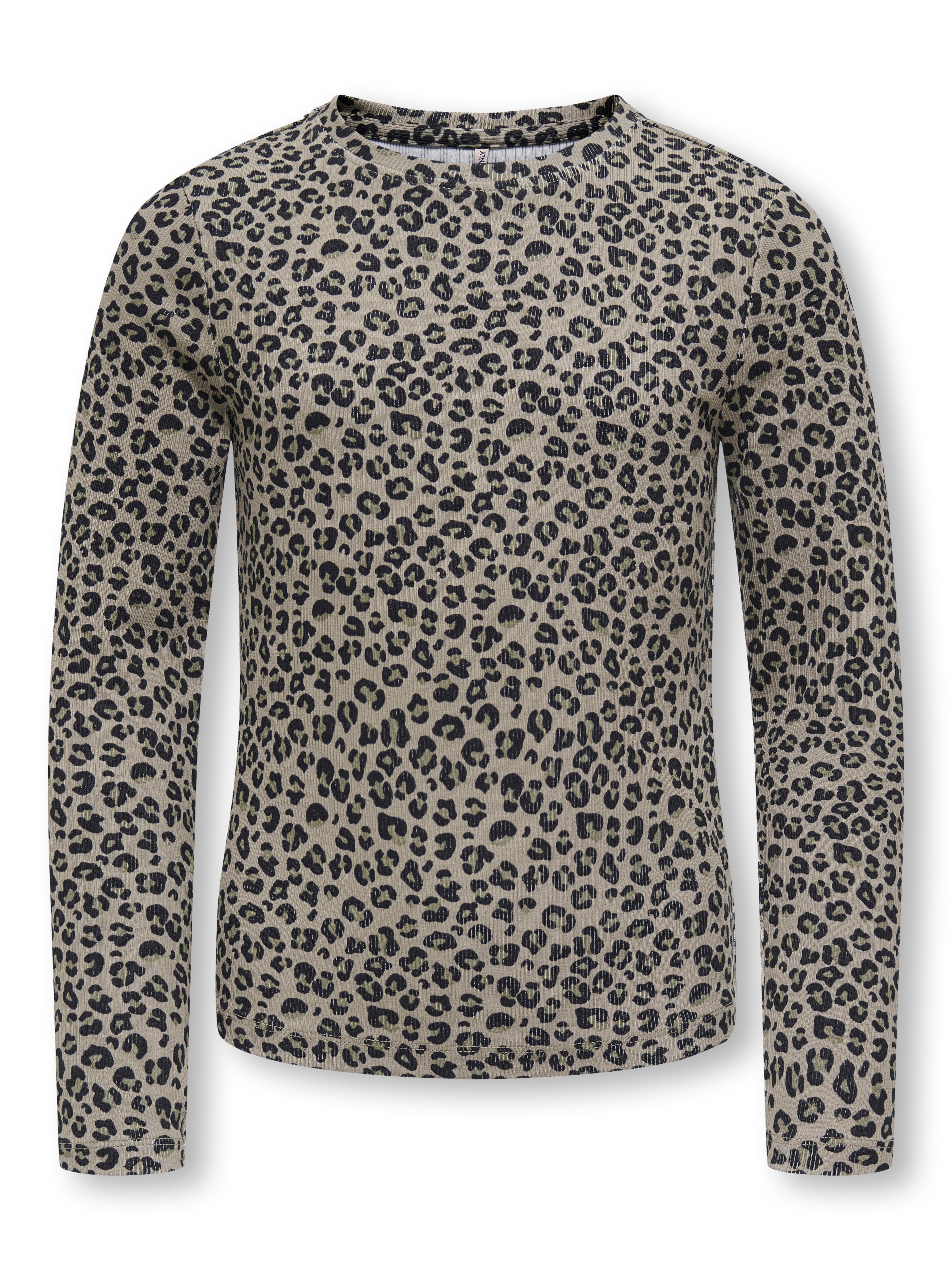 Langarmshirt KOGTRINNY LIFE AOP L/S O-NECK TOP JRS