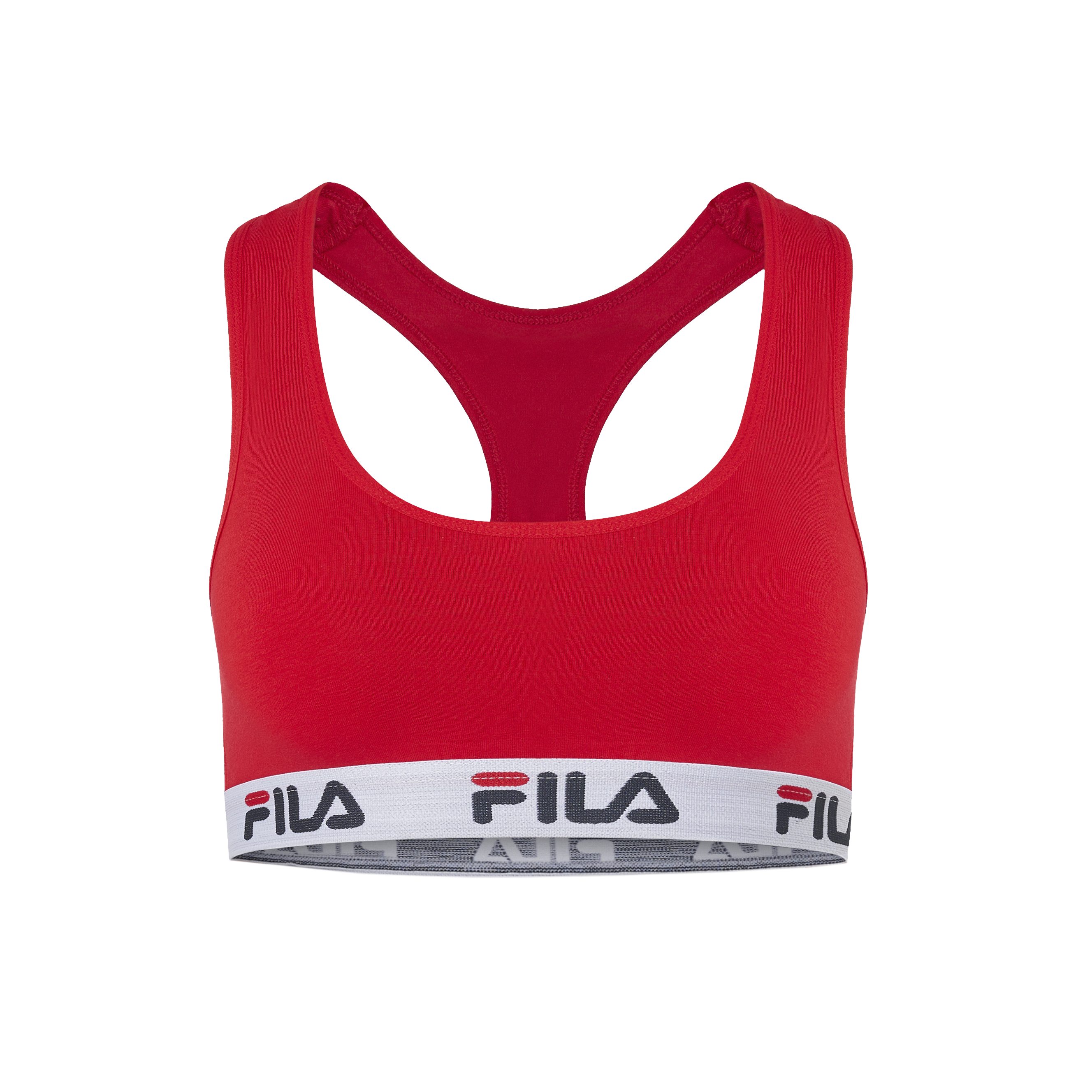 Fila Bustier WOMAN BUSTIER (2er Pack) ohne Polsterung und ohne Bügel, Racerbackrücken