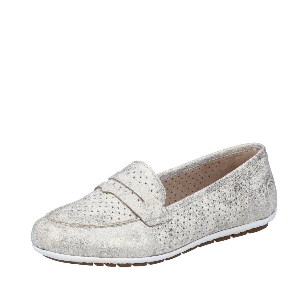 Rieker - 46887-60 - Beige-Gold Slipper
