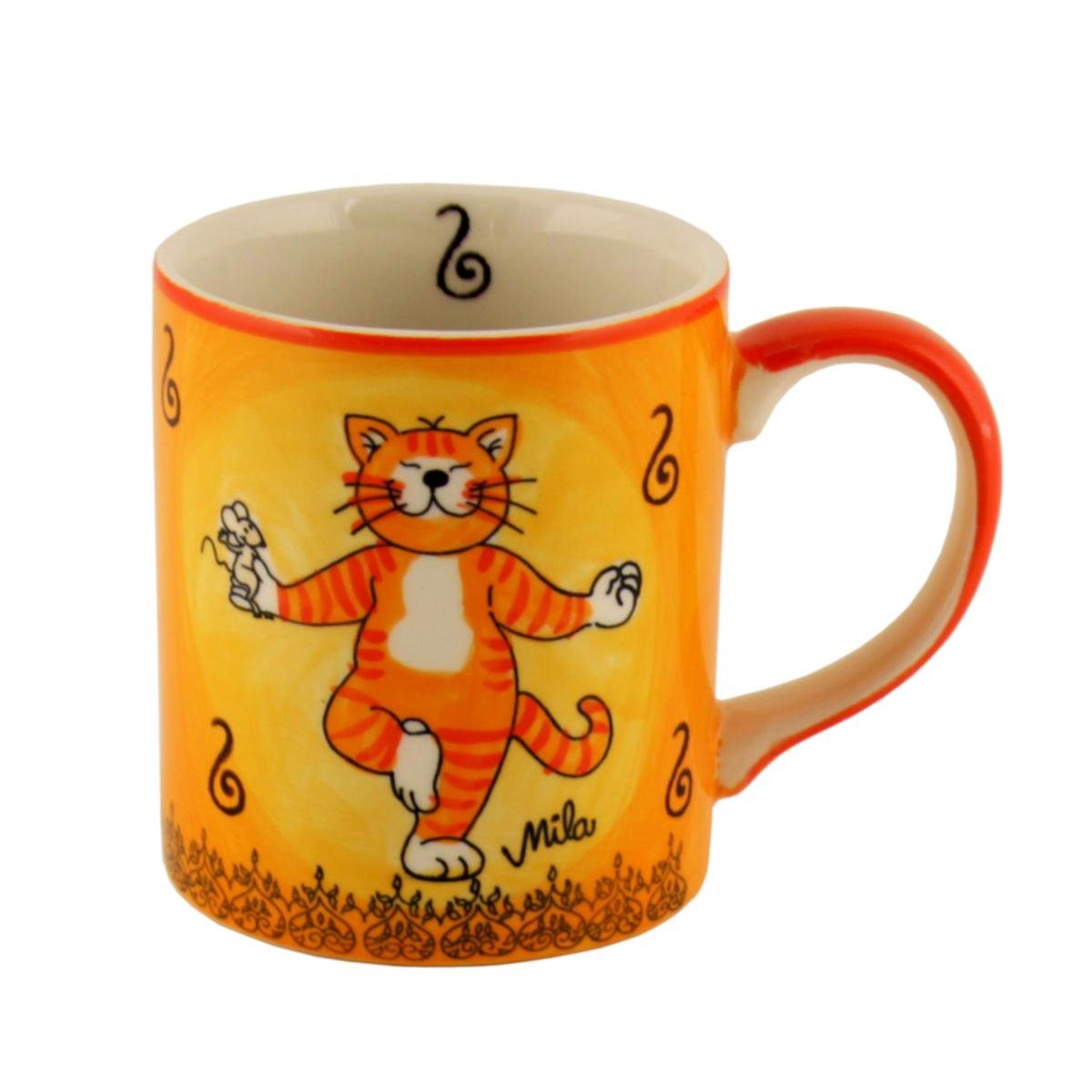 Becher Mila Keramik-Becher Oommh Morgengruß