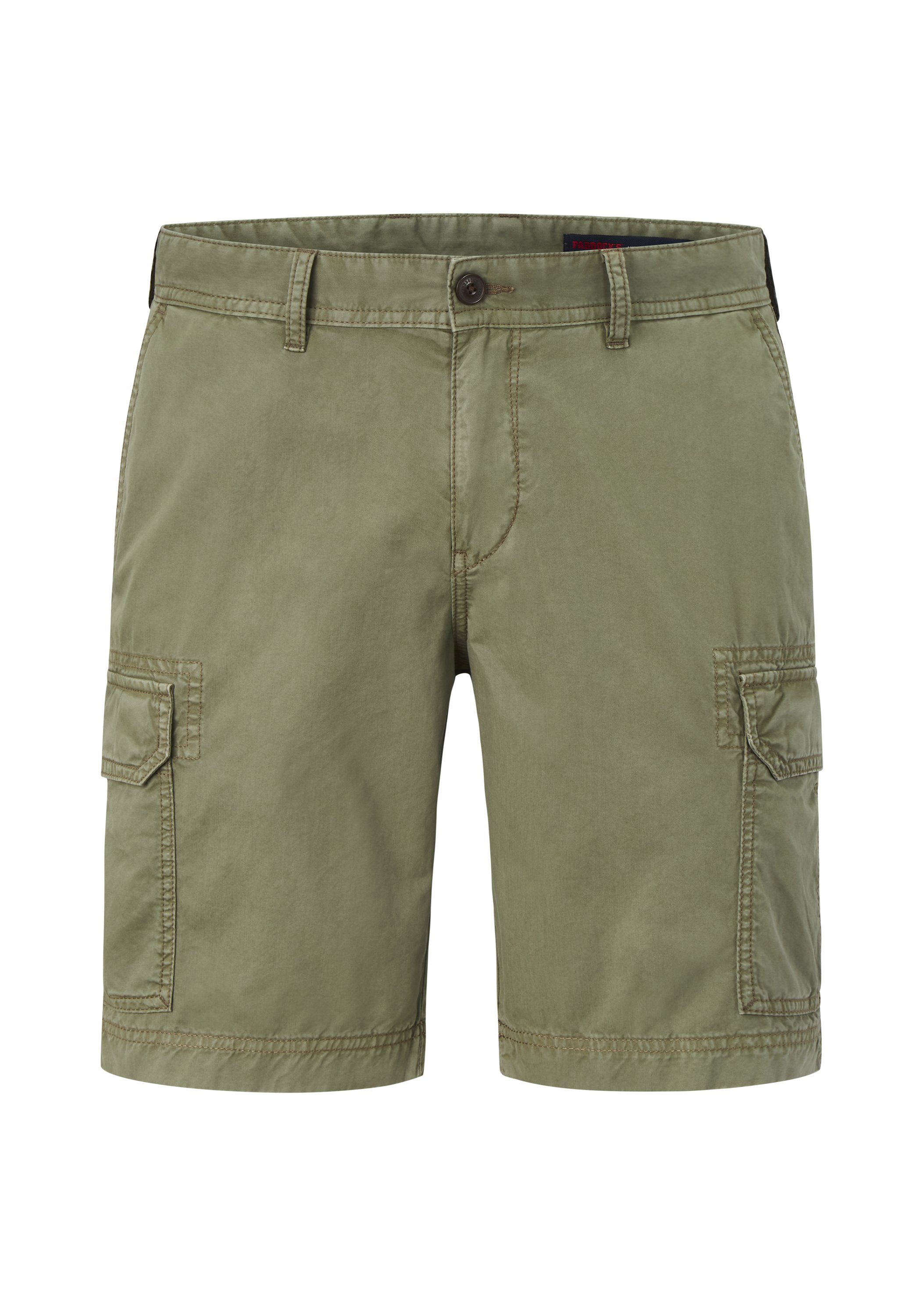 Bermuda Bermudas Regular-Fit CARGO RELAX Paddock's Cargobermudas olive