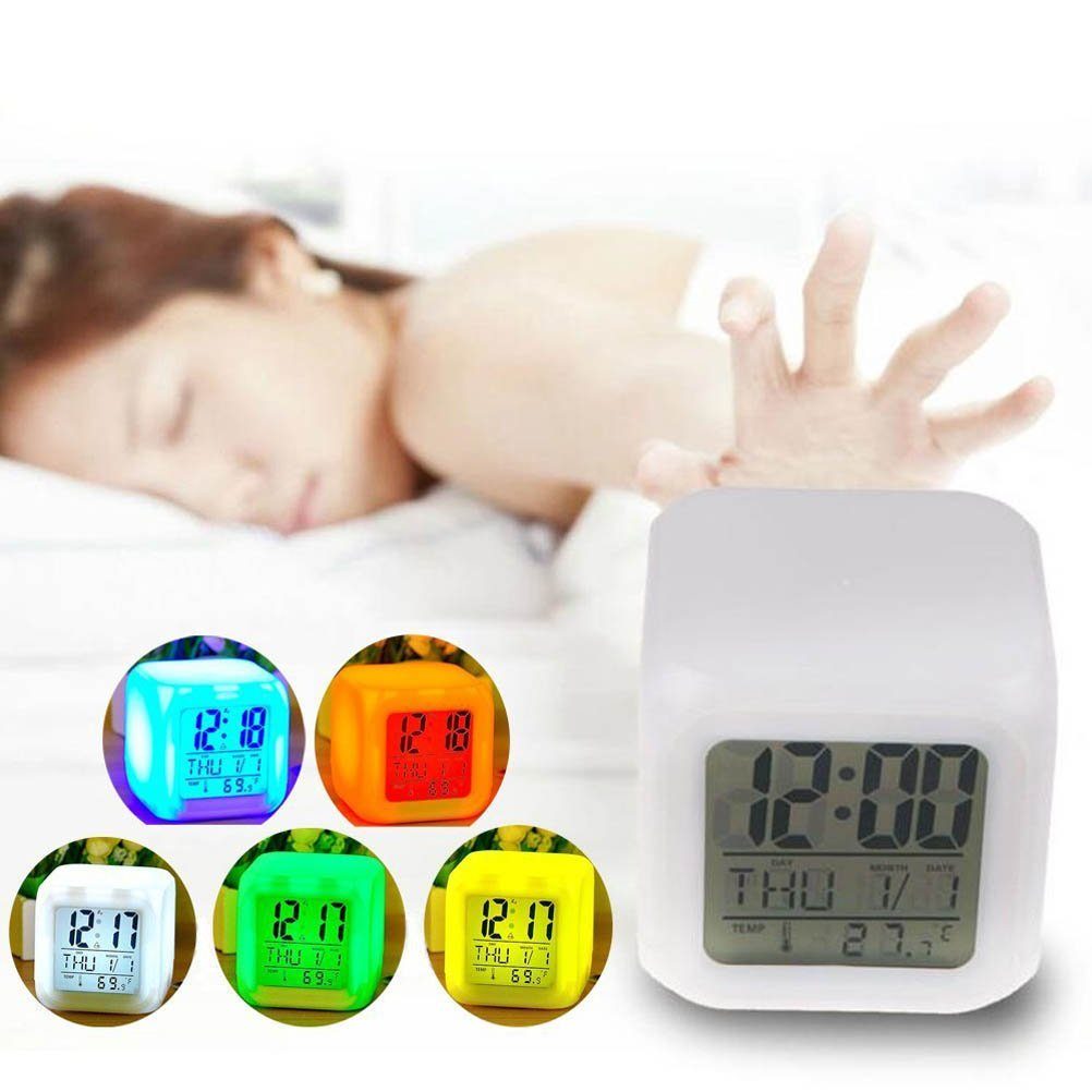 Goods+Gadgets Wecker Leuchtender LED Wecker mit günstig online kaufen