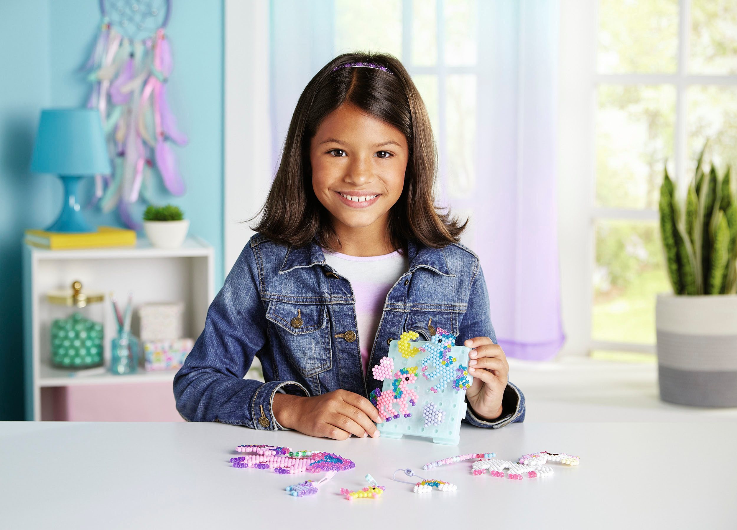 Aquabeads Kreativset Mystisches Einhorn Bastelset