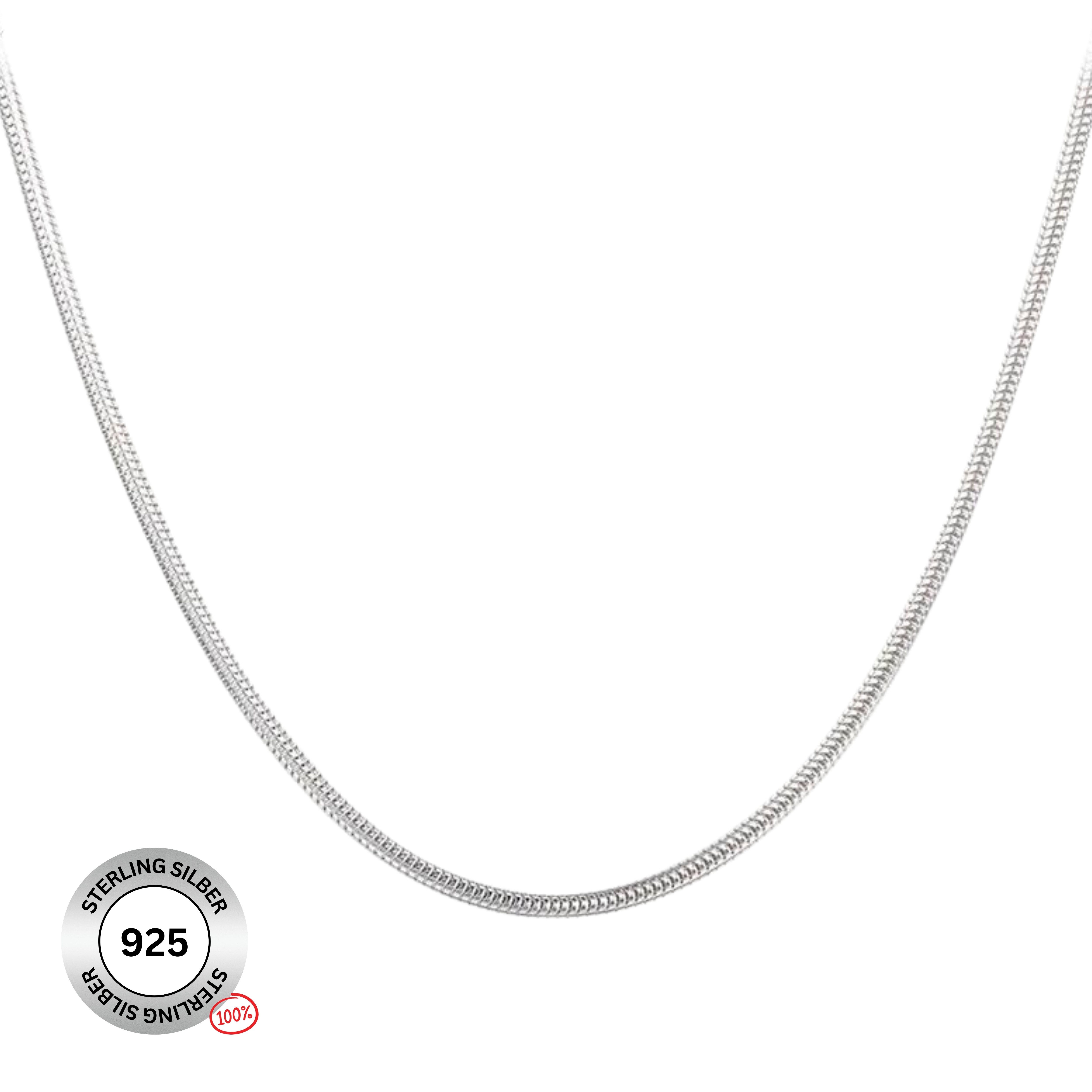 Felino Schlangenkette Modern 925 Sterling Silber Damen Schmuck Halskette (S günstig online kaufen