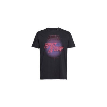 Esprit T-Shirt schwarz passform textil (1-tlg)