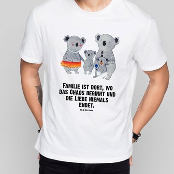 Mr. & Mrs. Panda T-Shirt Koala Familie - Weiß - Geschenk, T-Shirt, Frauen, Koalas, Geschwister (1-tlg)