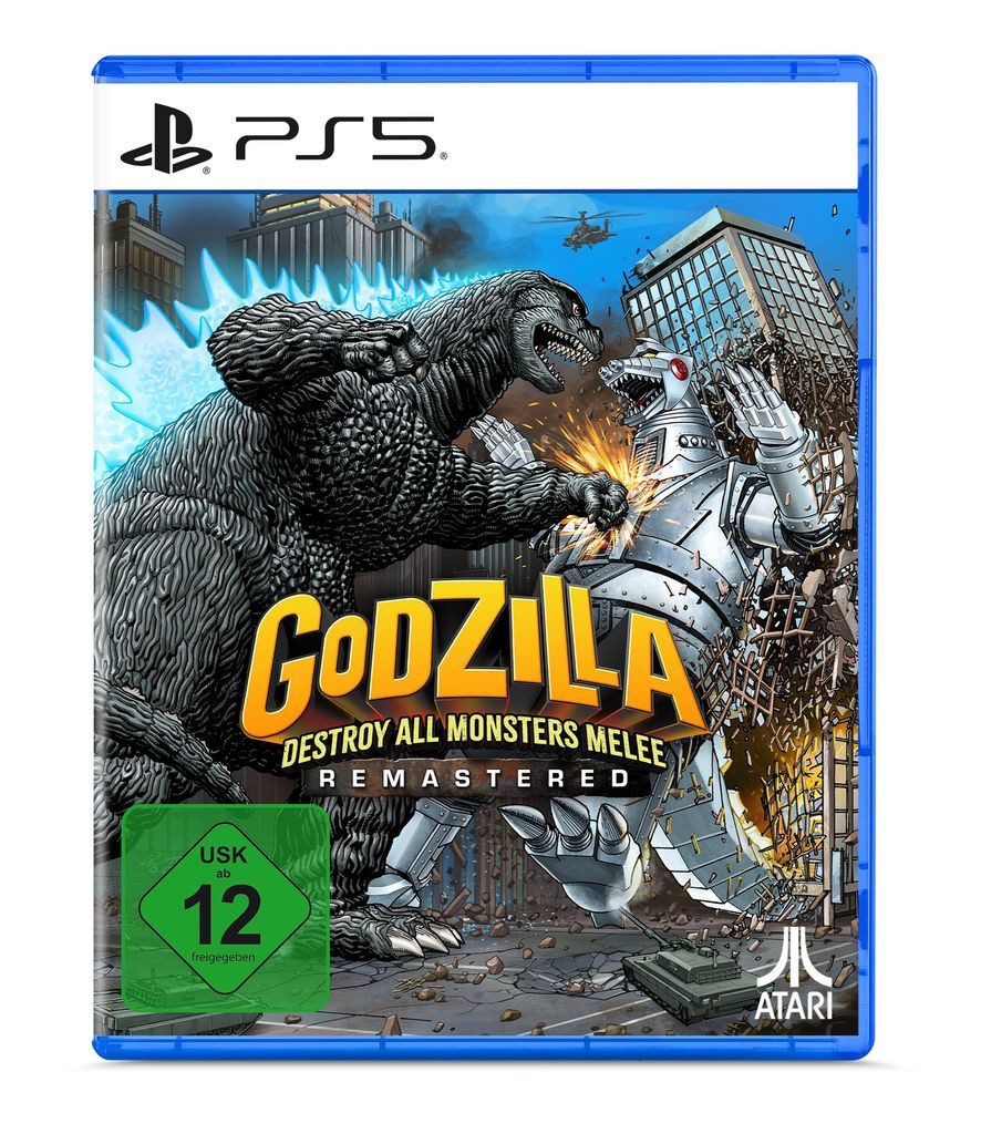Godzilla: Destroy All Monster Melee Remastered (Blu-ray Disc), PlayStation 5
