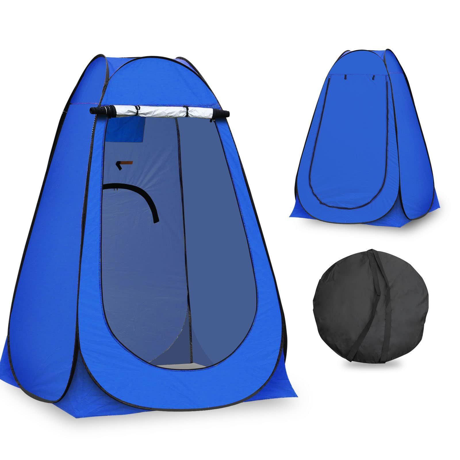 Faltzelt Pop-Up Duschzelt Outdoor Umkleidekabine – Wasserdichtes Toilettenzelt