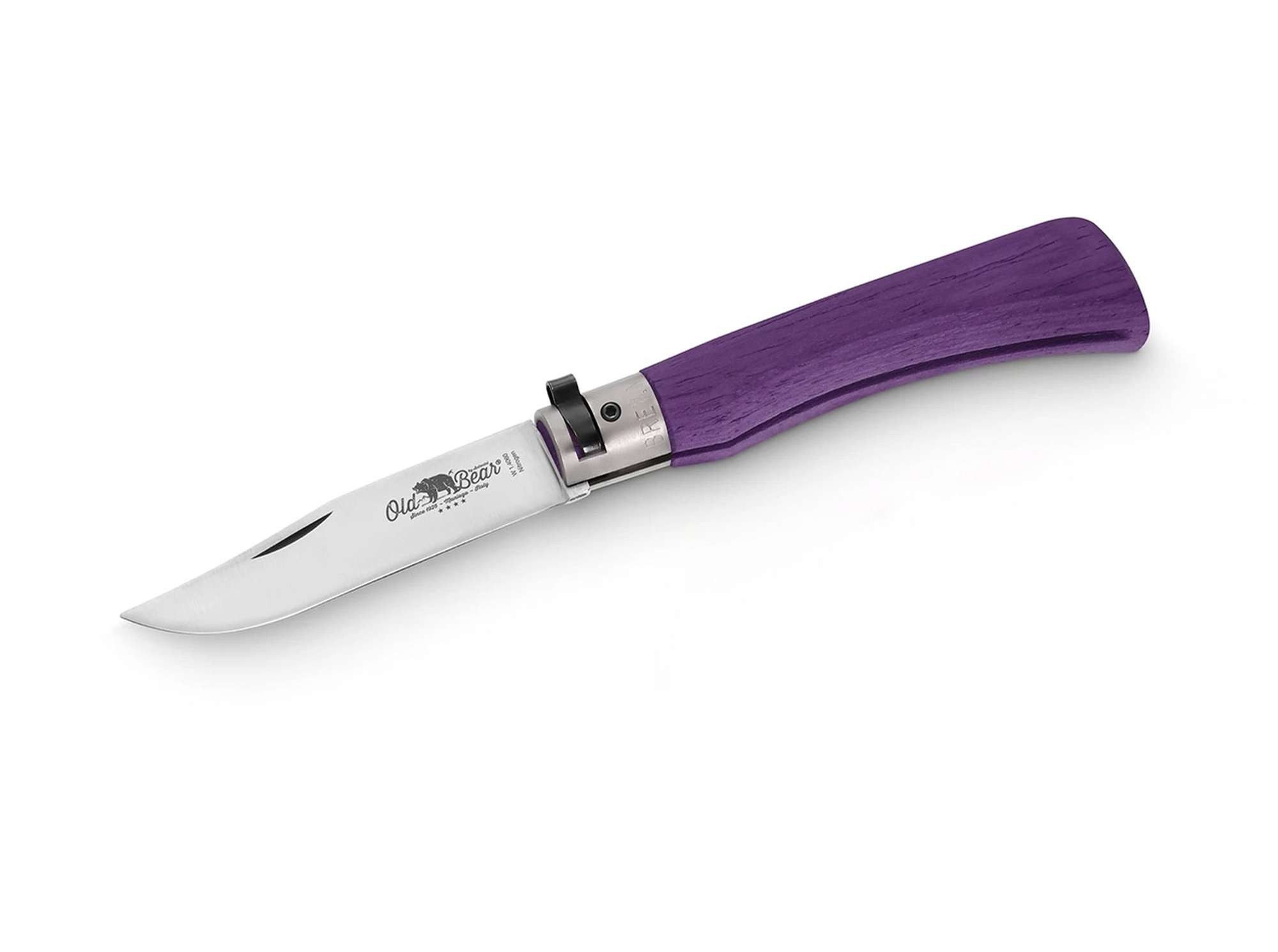 Antonini Taschenmesser, Taschenmesser Old Bear Full Color, Größe XL, Purple