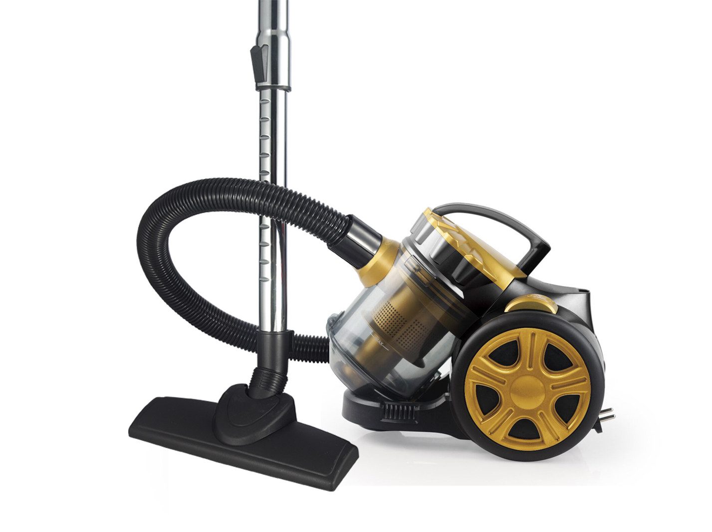 Elta Bodenstaubsauger Gold Edition Zyklon, 800 W, beutellos, HEPA Filter, High-Efficient Motor