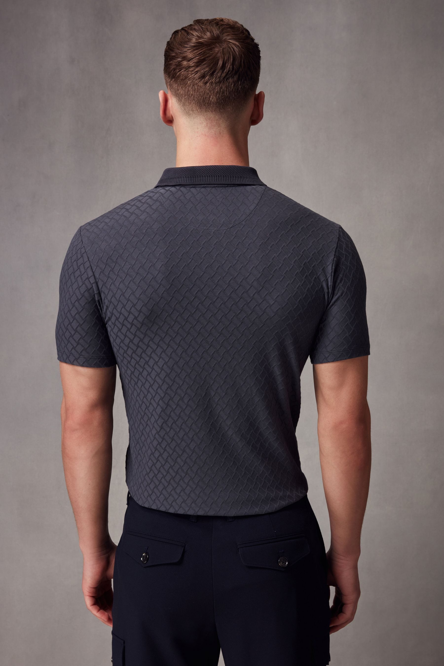 Next Poloshirt Elegantes Slim Fit Polohemd günstig online kaufen