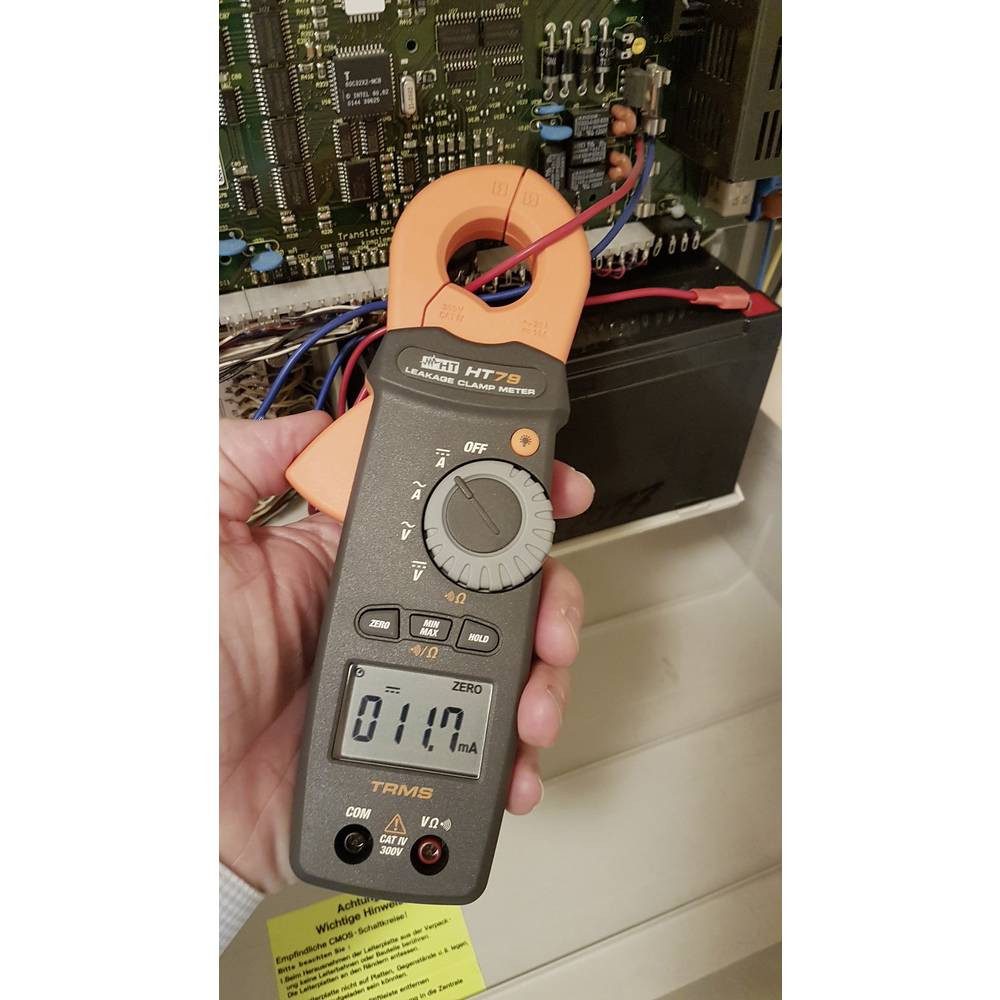 HT Instruments Multimeter Fehlerstromzange ab 0.1 mA AC/DC 1010540