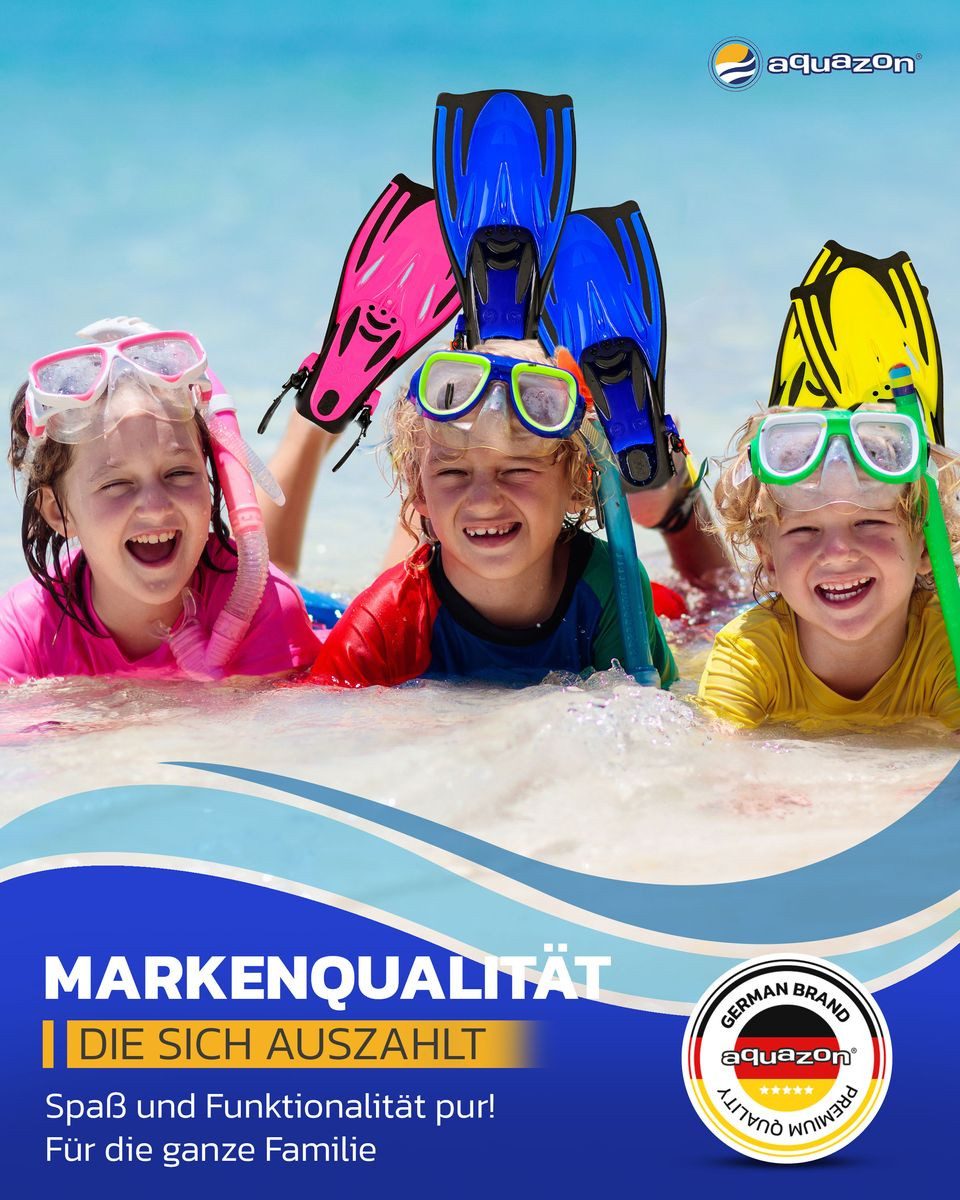 AQUAZON Flosse ALICANTE Schwimmflossen, Schnorchelflossen, Taucherflossen