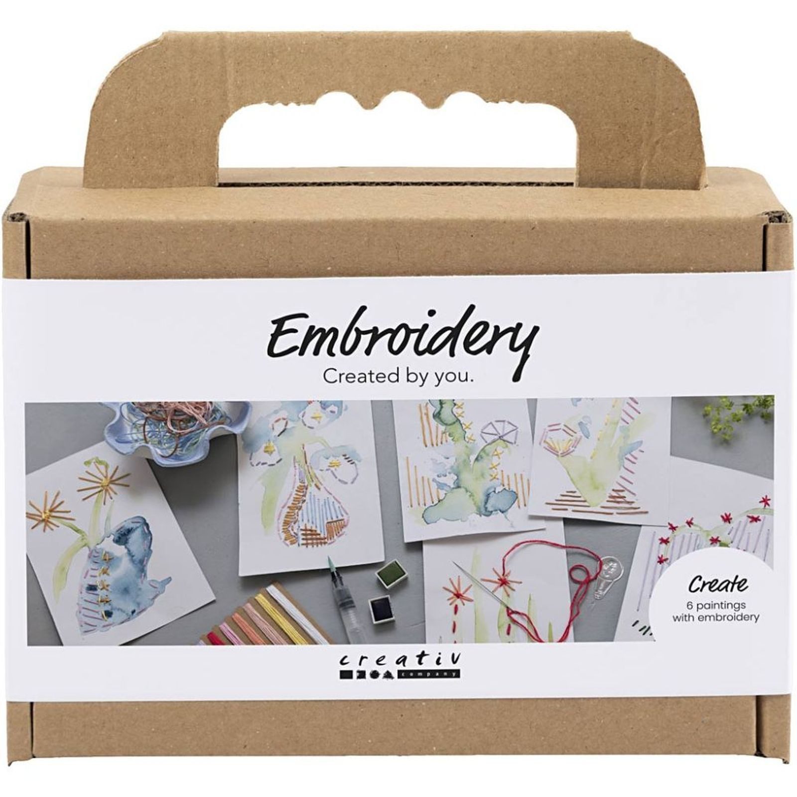 creativ company Kreativset Mini Kreativ Set Sticken, verschiedene Varianten