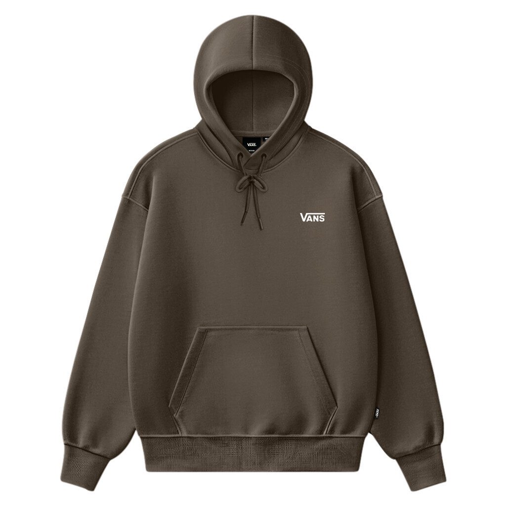 Vans Kapuzensweatshirt Left Chest Pullover mit Kapuze, aus Baumwolle, in normaler Länge