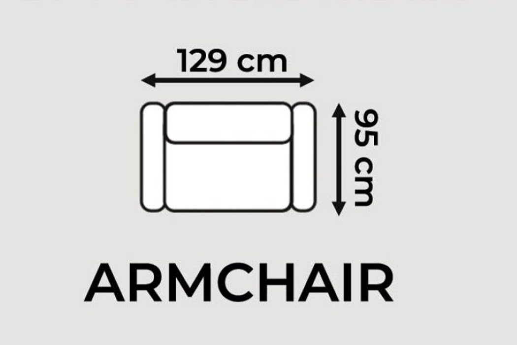 Polster Fernsehe Couch Sessel, Einsitzer Sessel Samt Chesterfield Sofa Möbel JVmoebel