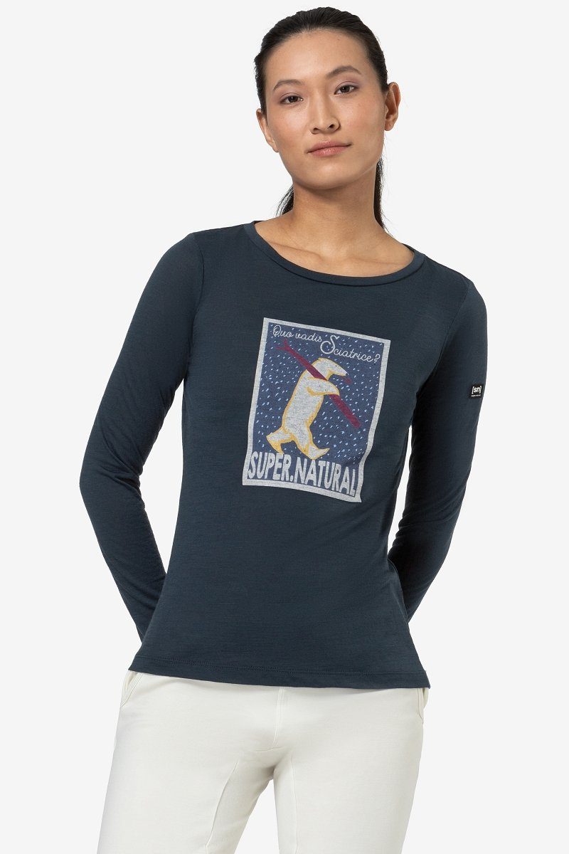 Langarmshirt Merino Longsleeve W SKIATRICE LS