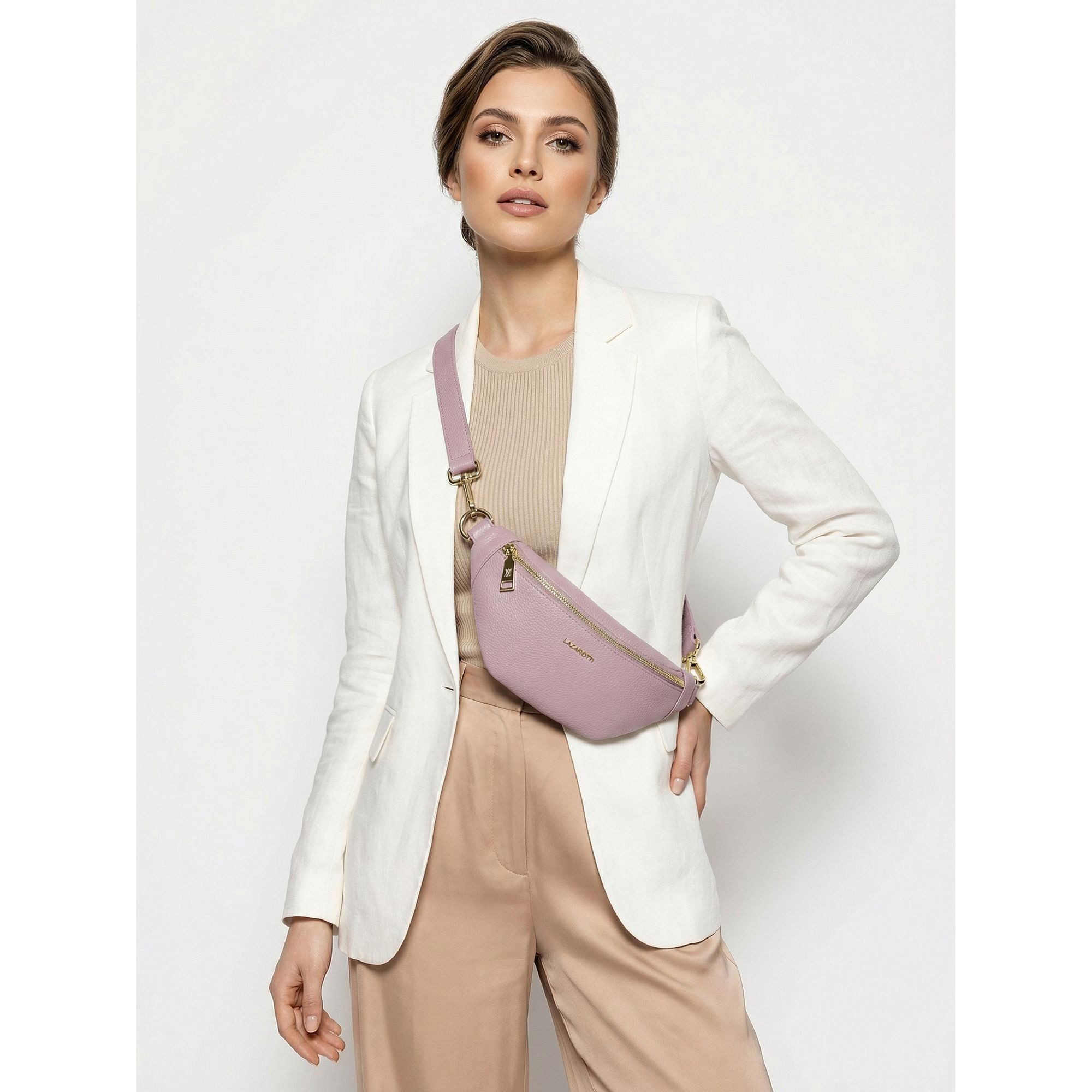 Lazarotti Gürteltasche Bologna Leather, Leder
