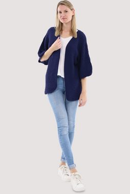 malito more than fashion Cardigan 0185 offene Strick Woll Jacke Einheitsgröße