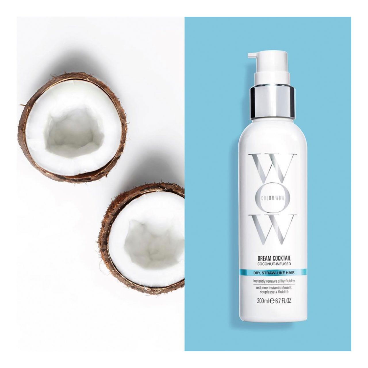 COLOR WOW Haartonikum Coconut Cocktail Bionic Tonic, für alle Haartypen, für Alle Hauttypen