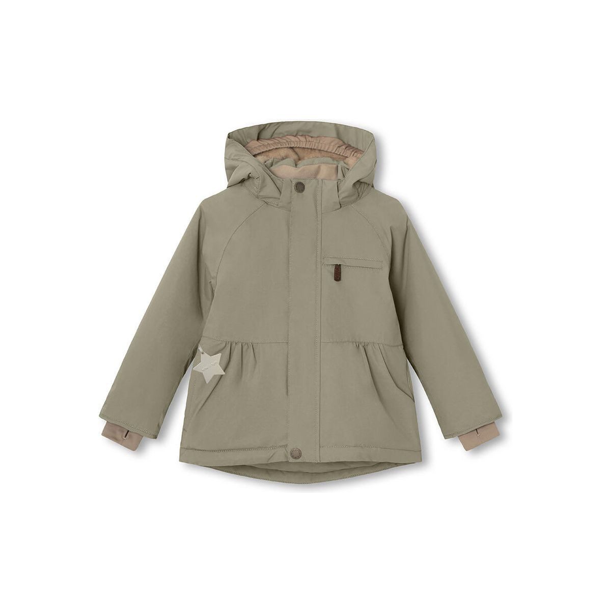 MINI A TURE Hardshelljacke Matbriddine Fleece Lined Winter jacket. GRS Feminine, warme Winterjacke für Mädchen; wind- und wasserdicht