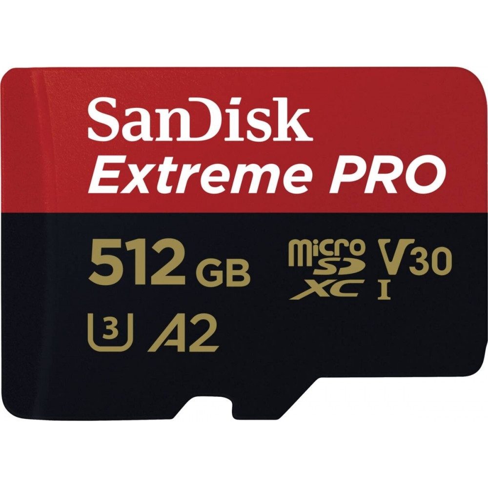 Sandisk Extreme PRO microSDXC 512GB Speicherkarten Micro SD-Karte
