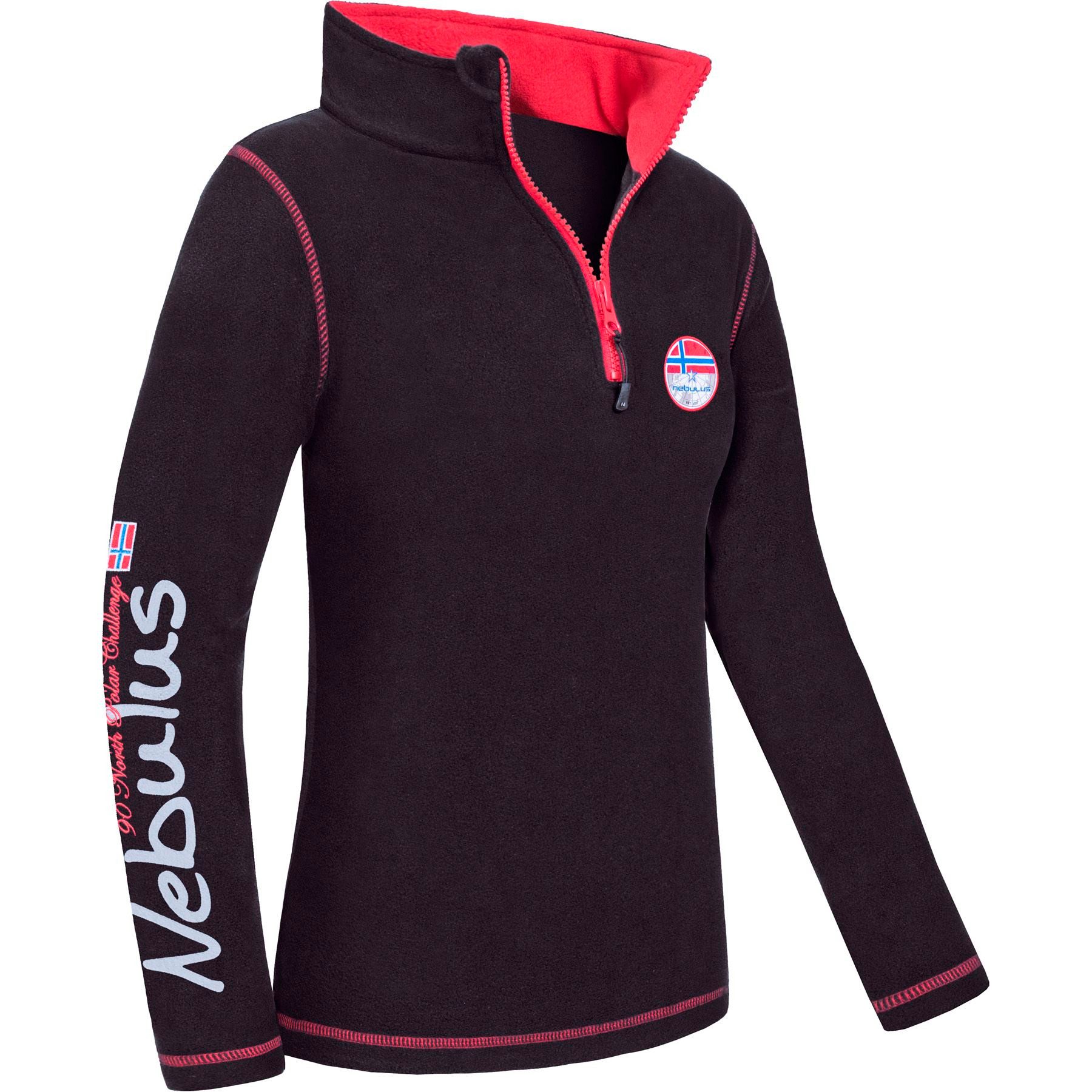 Nebulus Pullover & Shorts BRENT, P6744 - Damen, schwarz-rot, M/38