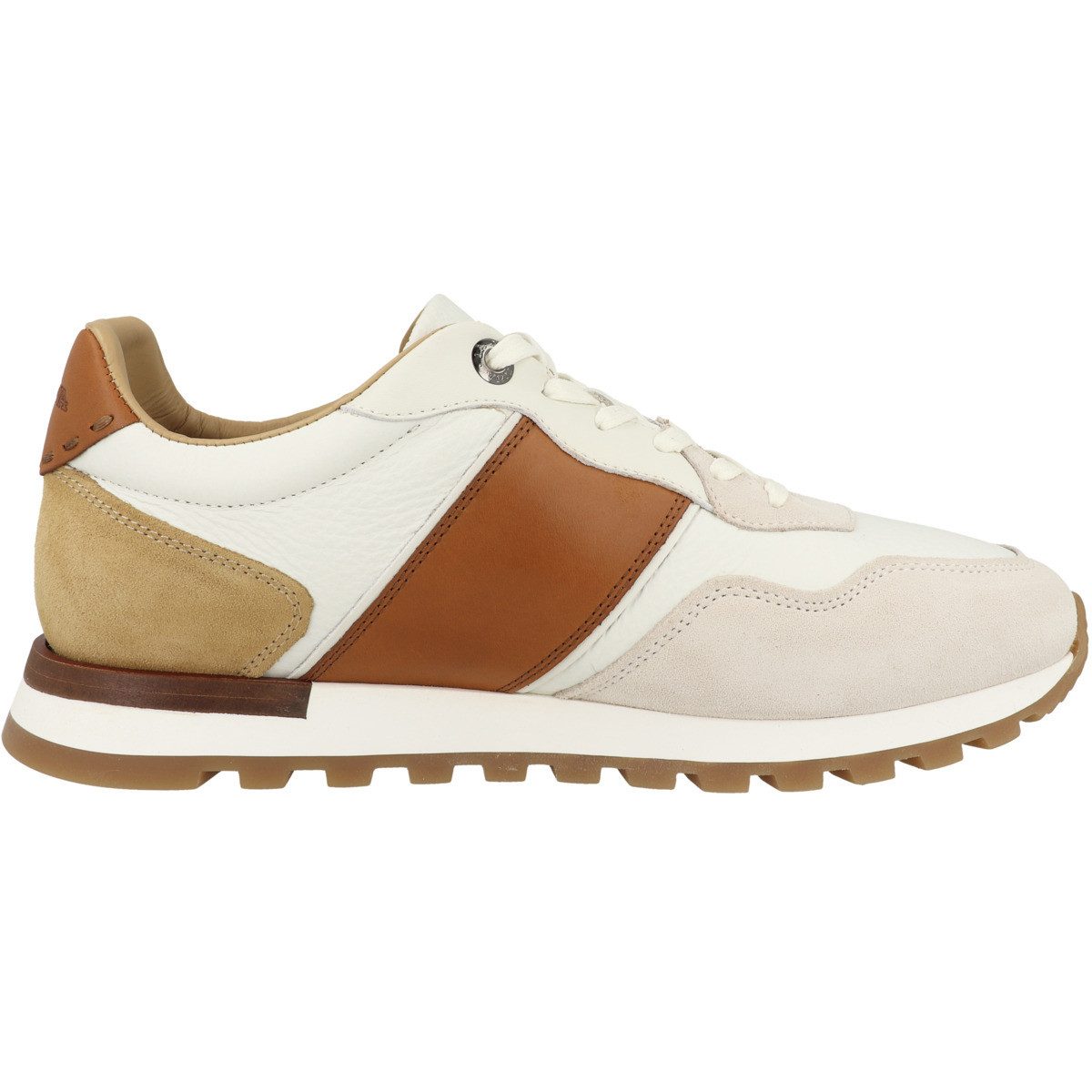 La Martina LFM261 Herren Sneaker Turnschuhe, Sportschuhe, Freizeitschuhe, Halbschuhe, Schnürschuhe