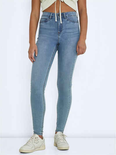 Noisy may Skinny-fit-Jeans NMCALLIE HW SKINNY JEANS VI059LB NOOS