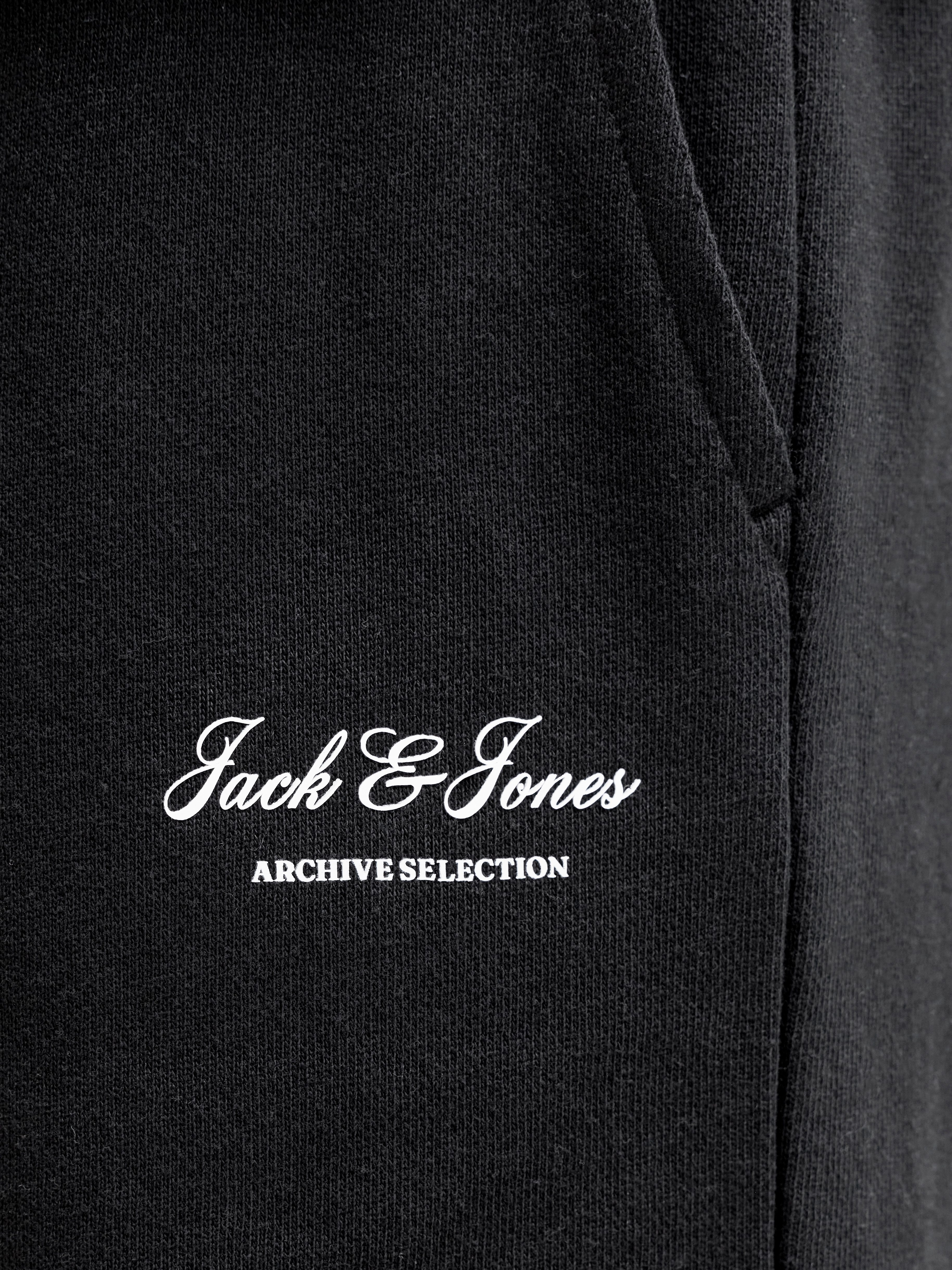 Jack & Jones Laufshorts JPSTGORDON ARCHIVE SWEAT SHORTS MID SN mit Kordelzug