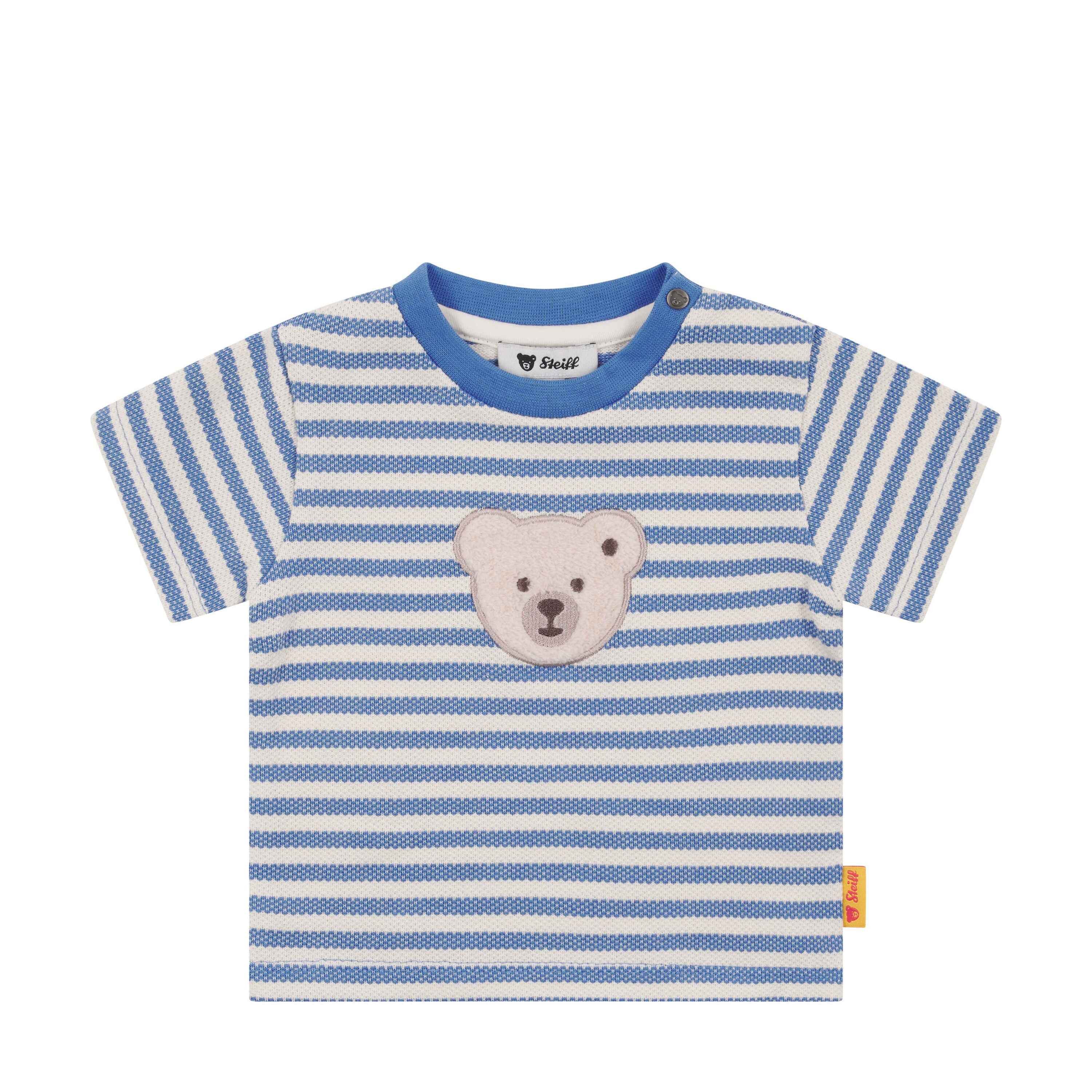 Steiff Shorts Set Shorts + T-Shirt kurzarm Leo Club, Softbund