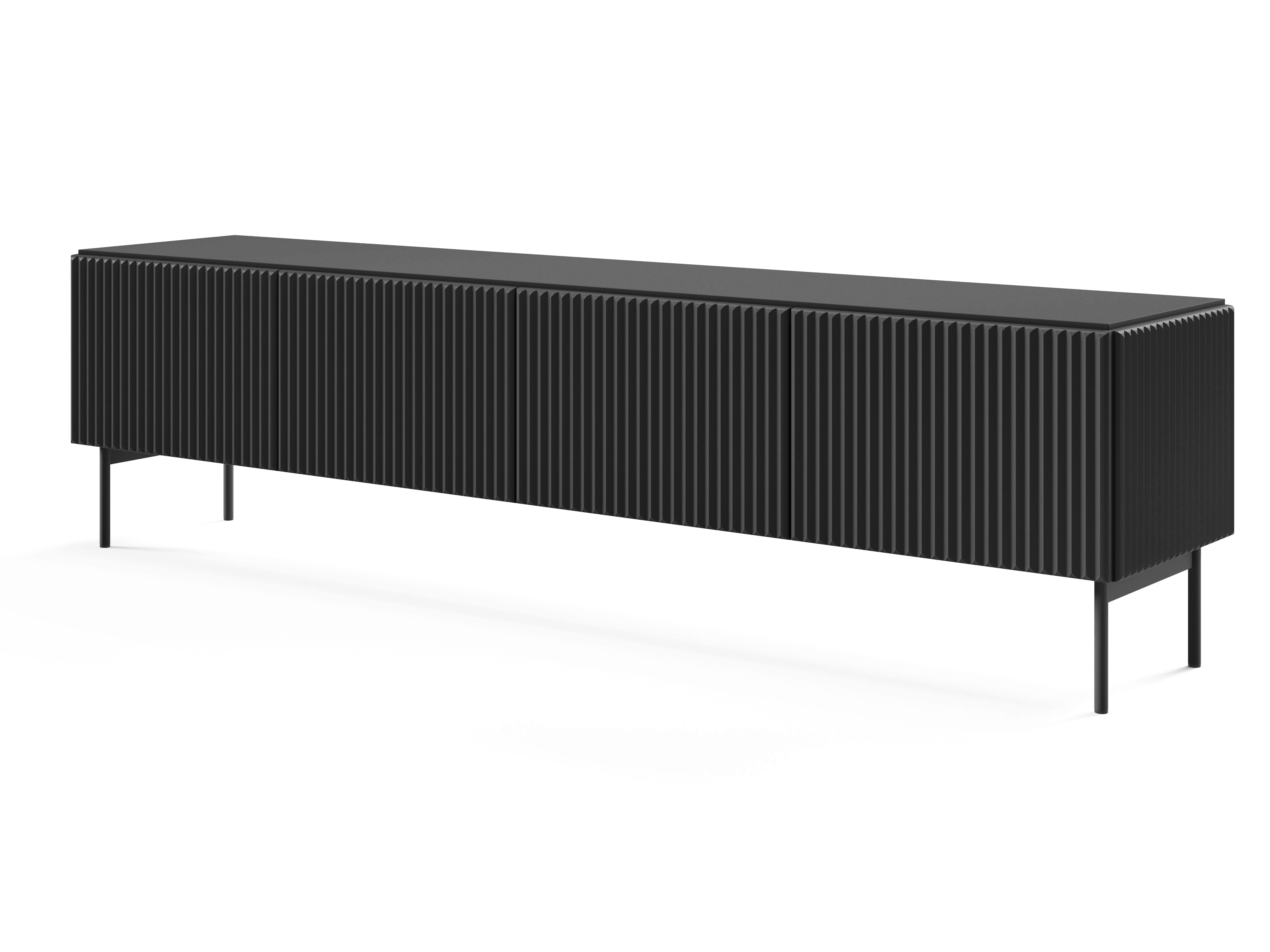 Compleo TV-Schrank viertürig, Fernsehschrank LOUISS, Modern günstig online kaufen