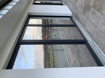 Sonnenschutz-Fensterfolie Sonnenschutzfolie Silver 20 Innen 120 x 120 cm, atFoliX