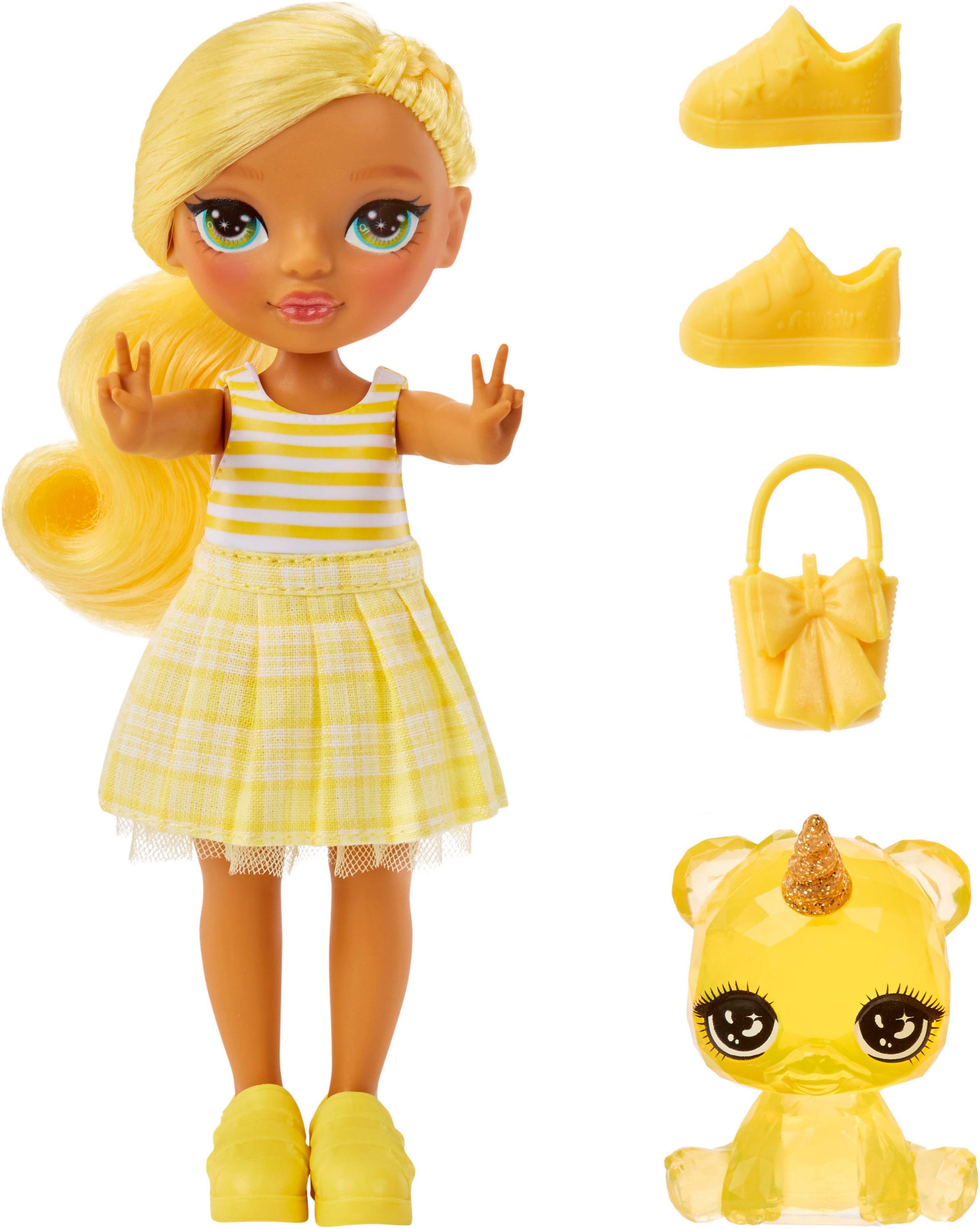 Rainbow High Anziehpuppe Rainbow High Littles Dolls - Daisy (Yellow) – Bild 5 von 5