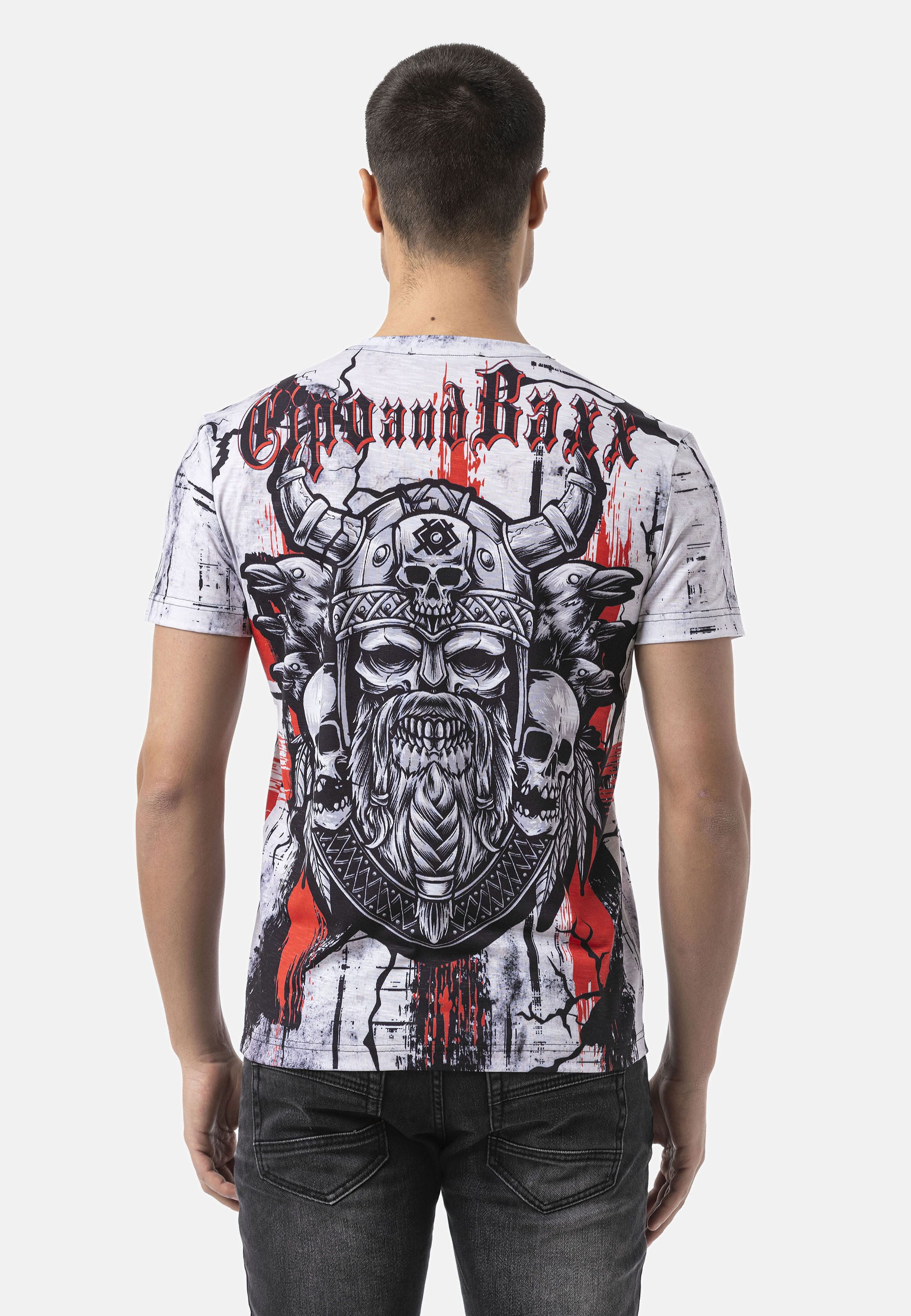 Cipo & Baxx T-Shirt CT819 vollflächigen Digitaldruck
