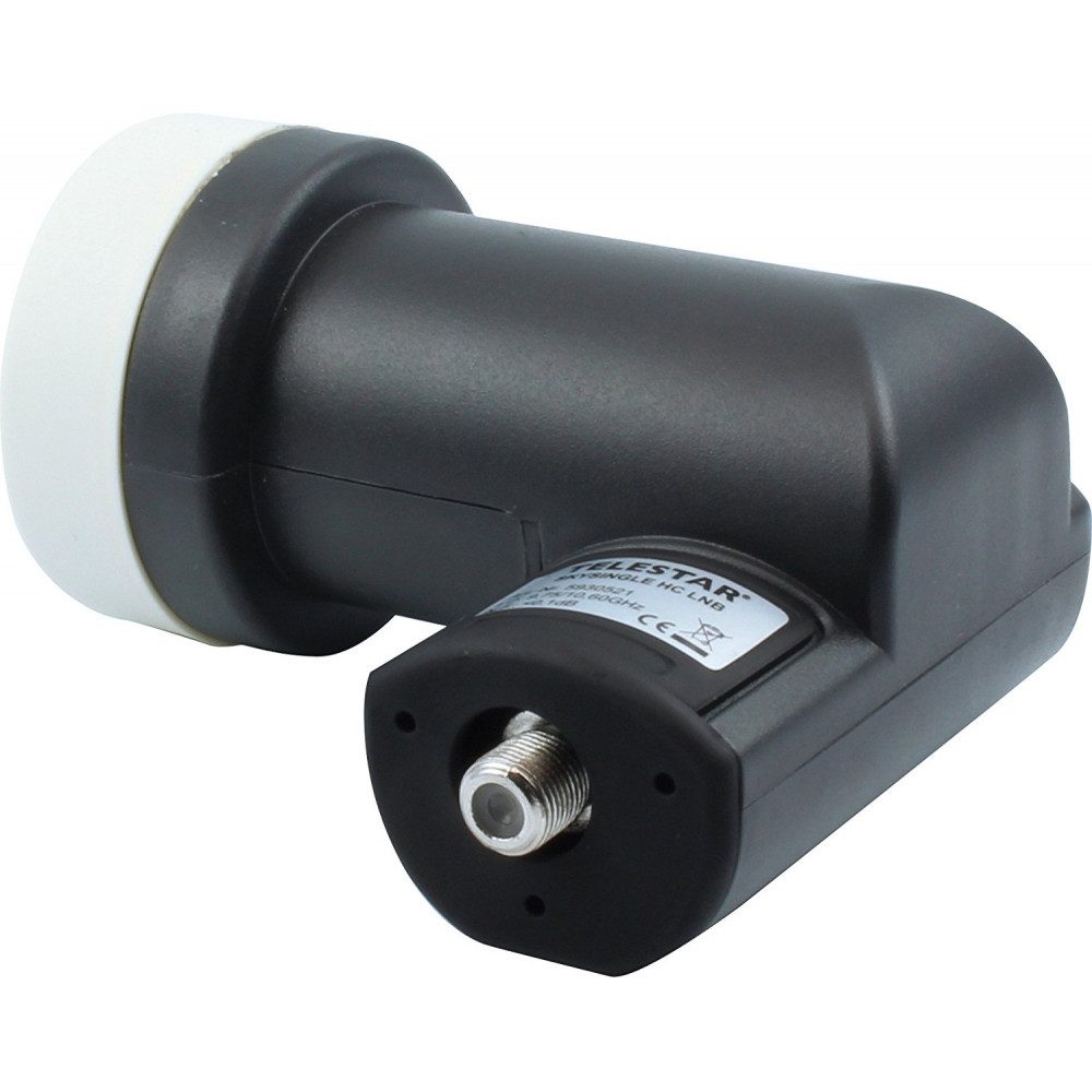 TELESTAR Telestar Skysingle HC LNB für Sat-Empfang. Universal-Single-LNB (High Class Single LNB mit hervorragenden Empfangswerten)