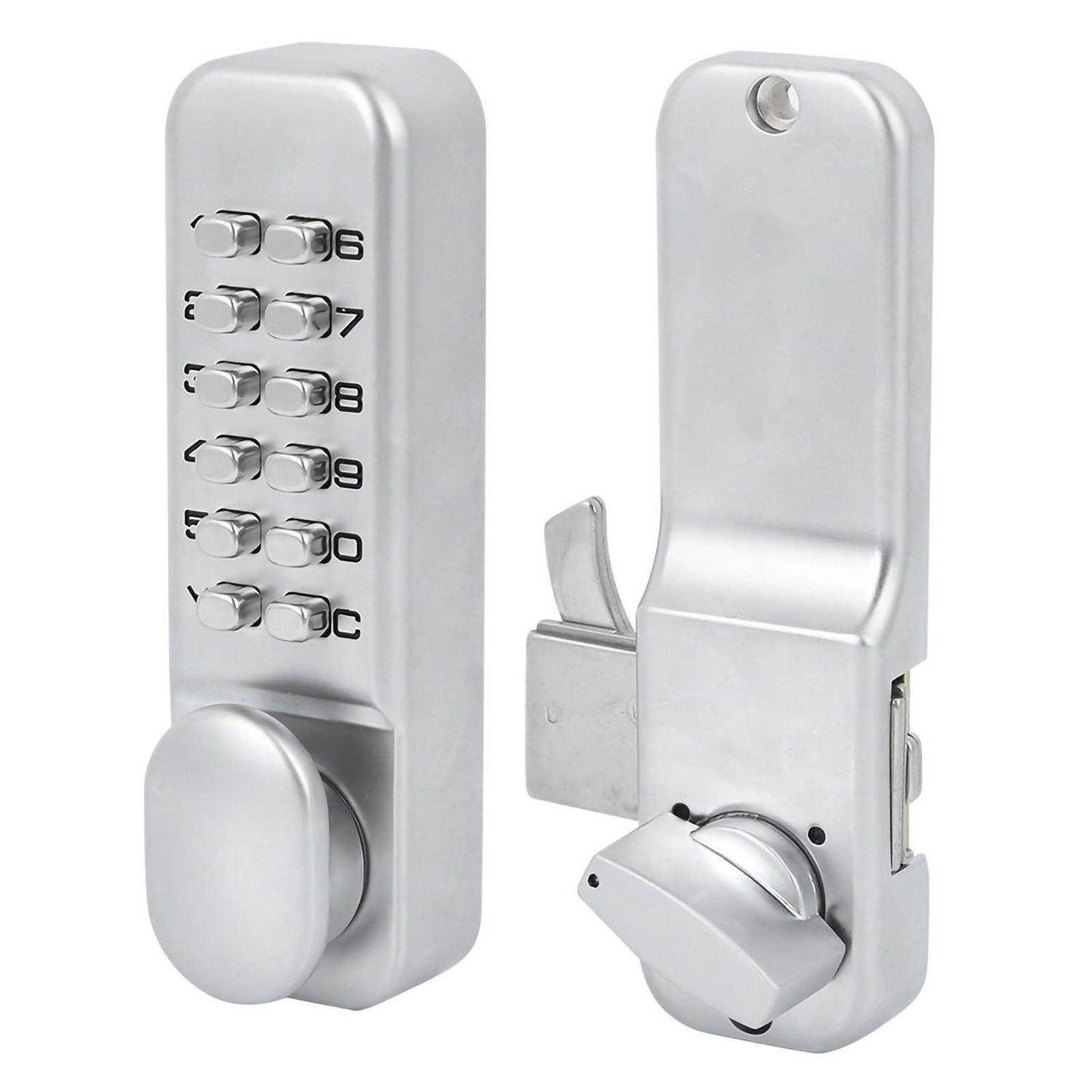 LuxusKollektion Türzusatzschloss Mechanisches Zahlenschloss Schiebetuer Keyless