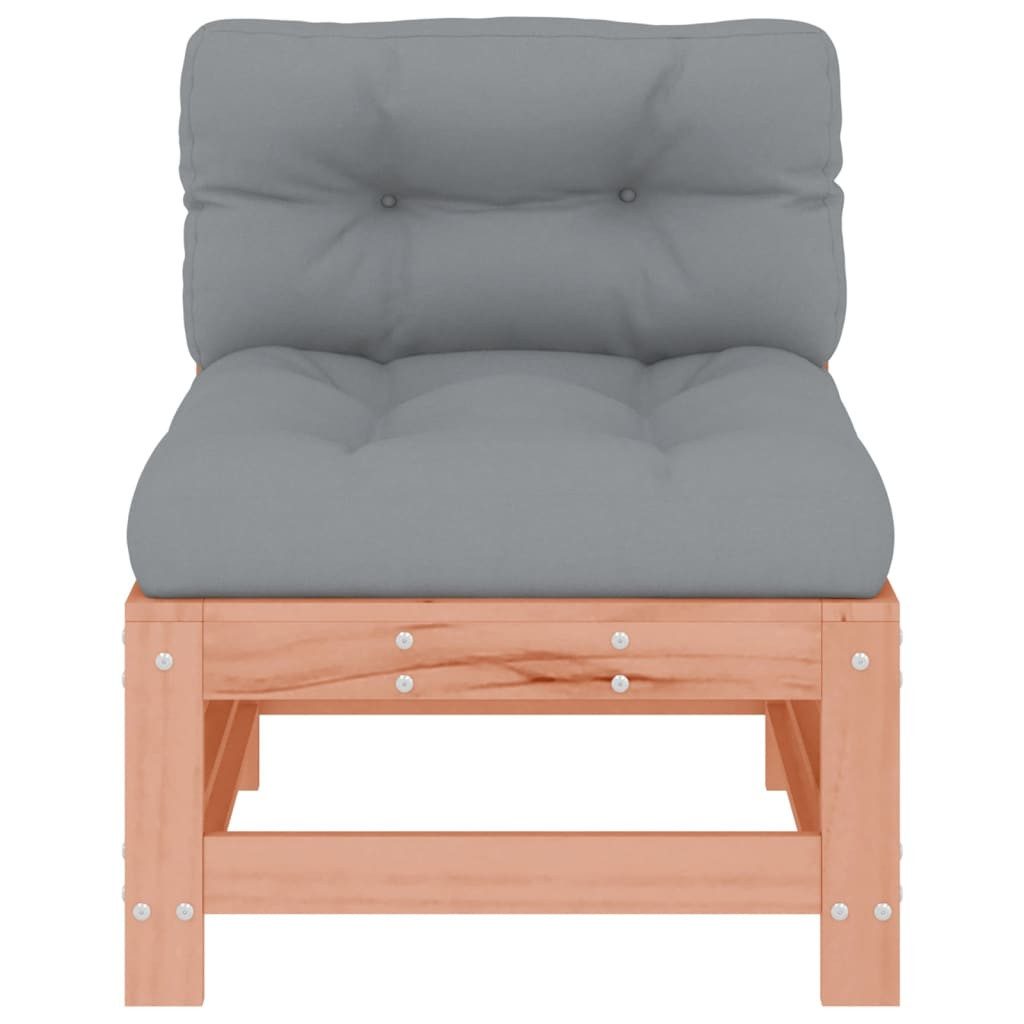 vidaXL Sofaelement Mittelsofa mit Kissen Massivholz günstig online kaufen