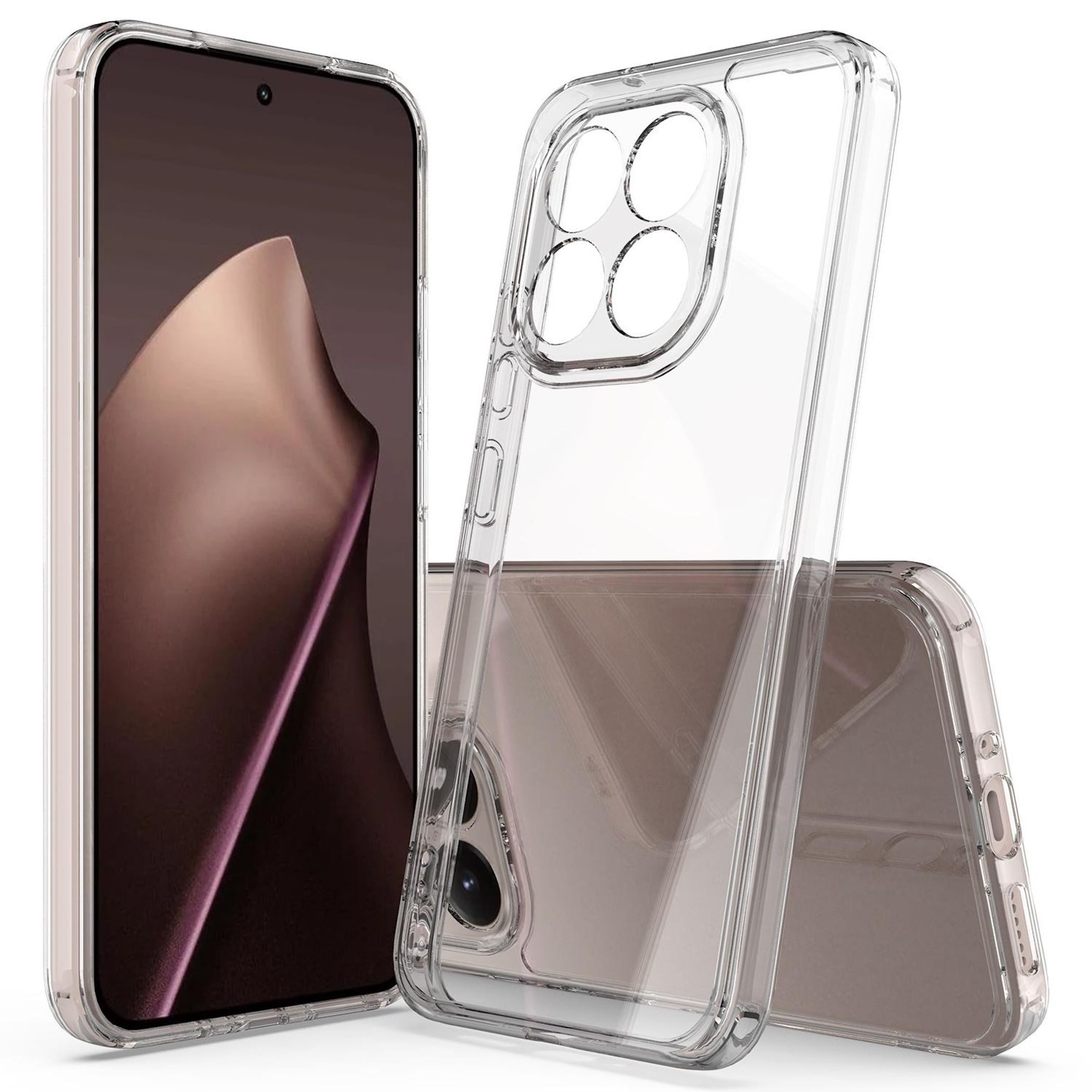Handyhülle Für Xiaomi 15T 5G TPU Silikon Schutz Hülle Dünn Flexibel Transparent