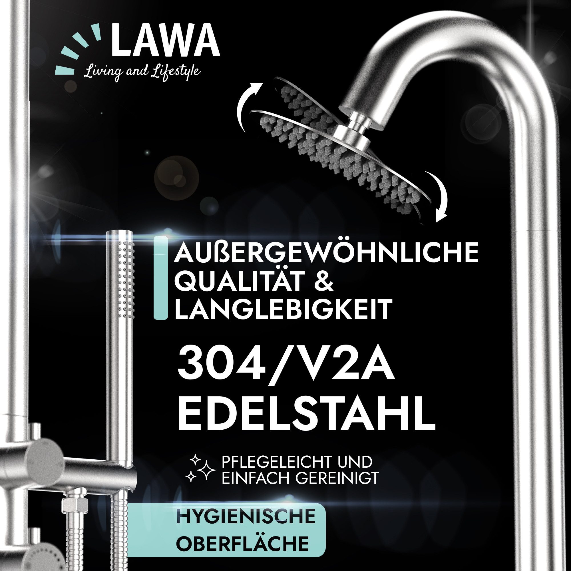 LAWA Living and Lifestyle Gartendusche Outdoor günstig online kaufen