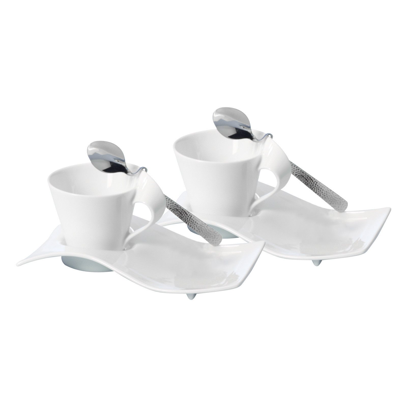 Villeroy & Boch Tasse NewWave Cappuccino-Set 150 ml 8er Set, 8-tlg., Porzellan