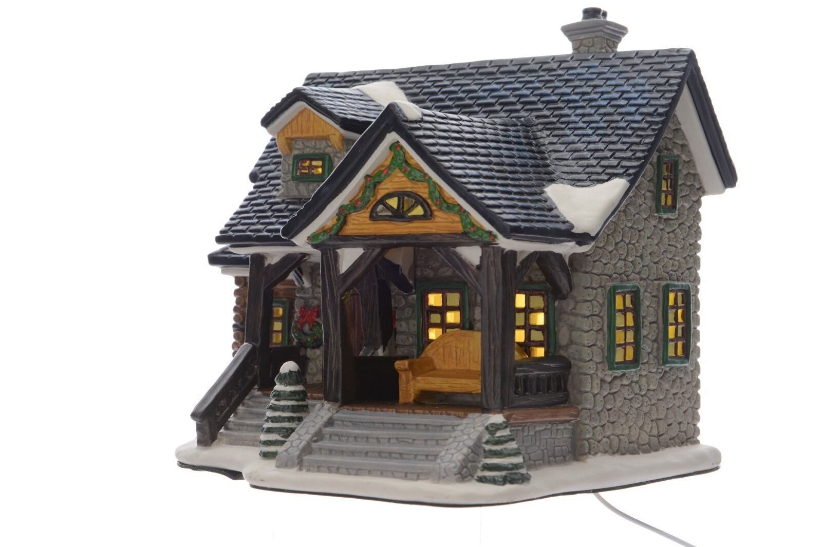 Lumineo LED Dekoobjekt LED Haus batteriebetrieben